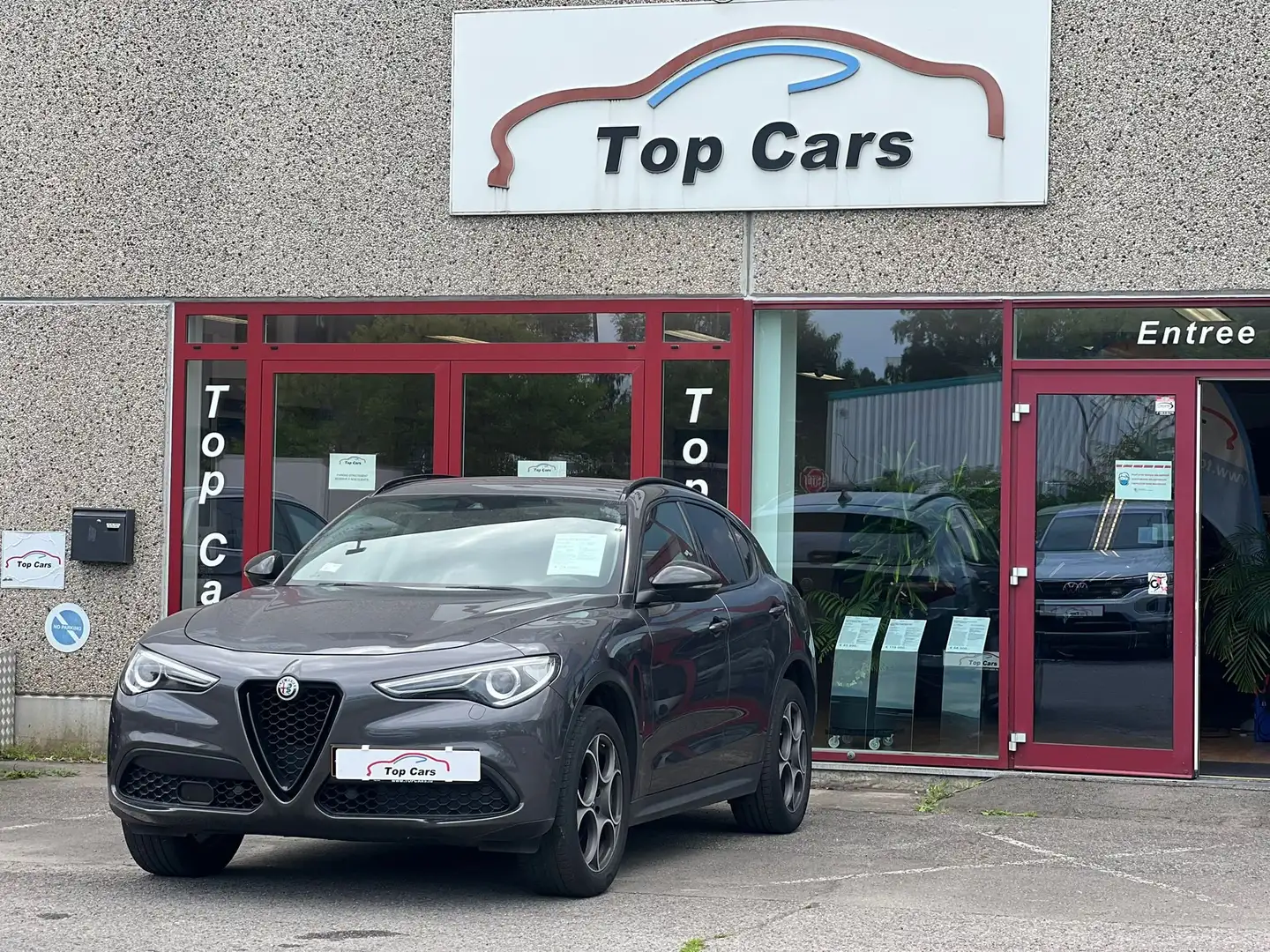 Alfa Romeo Stelvio Stelvio 2.0 Turbo 16V AT8-Q4 Super Gris - 1