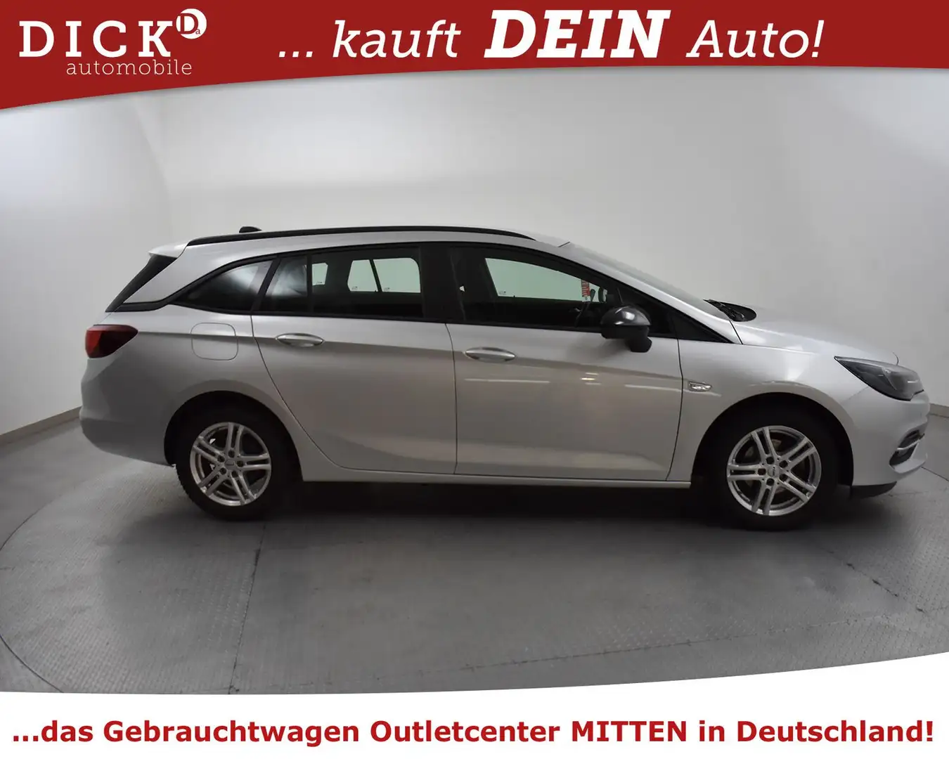 Opel Astra ST 1.2 Turbo Sport Edit NAVI+LED+SHZ+TEMP+ Silber - 2