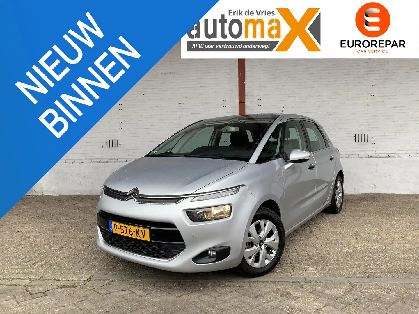 Citroen C4 Picasso 1.6 HDi Intensive |Trekhaak!|Camera!|Stoelverw!| Gris - 1