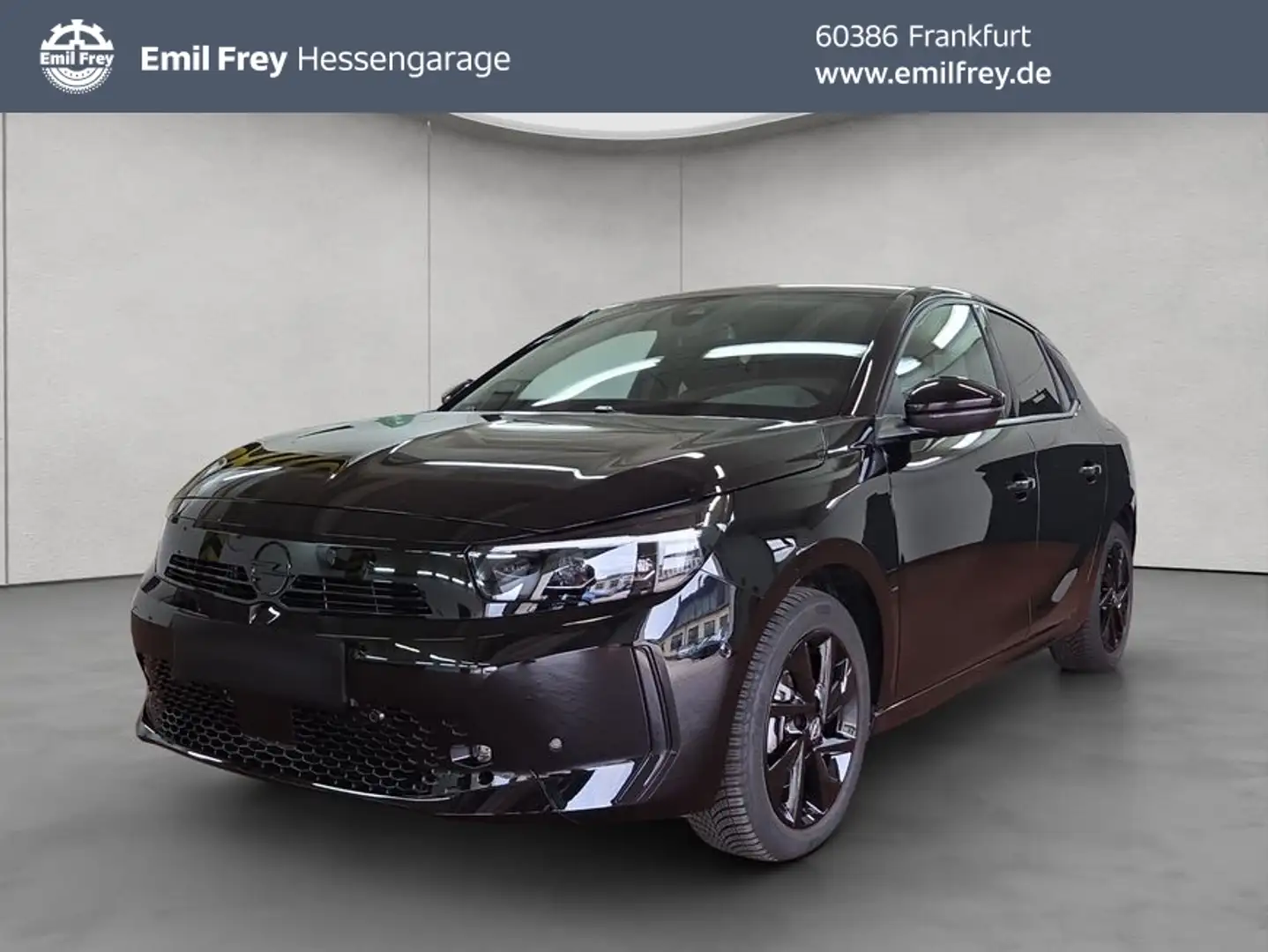 Opel Corsa 1.2 Direct Injection Turbo Automatik GS Zwart - 1