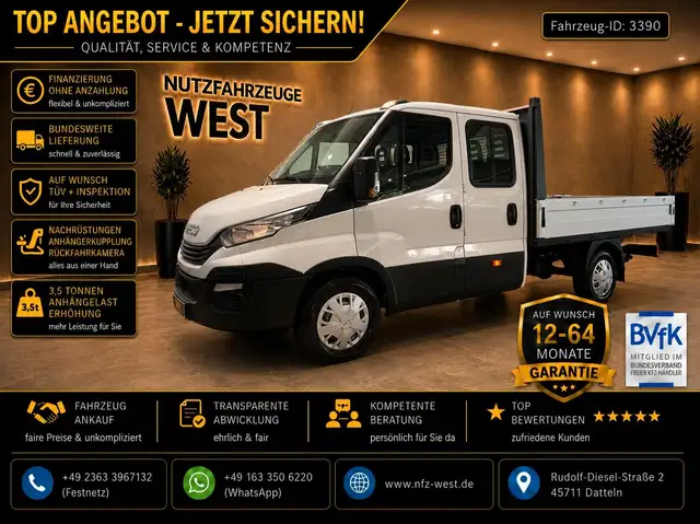 Iveco Other Daily 35S12 DoKa Pritsche*AHK=3.500Kg*Garantie*