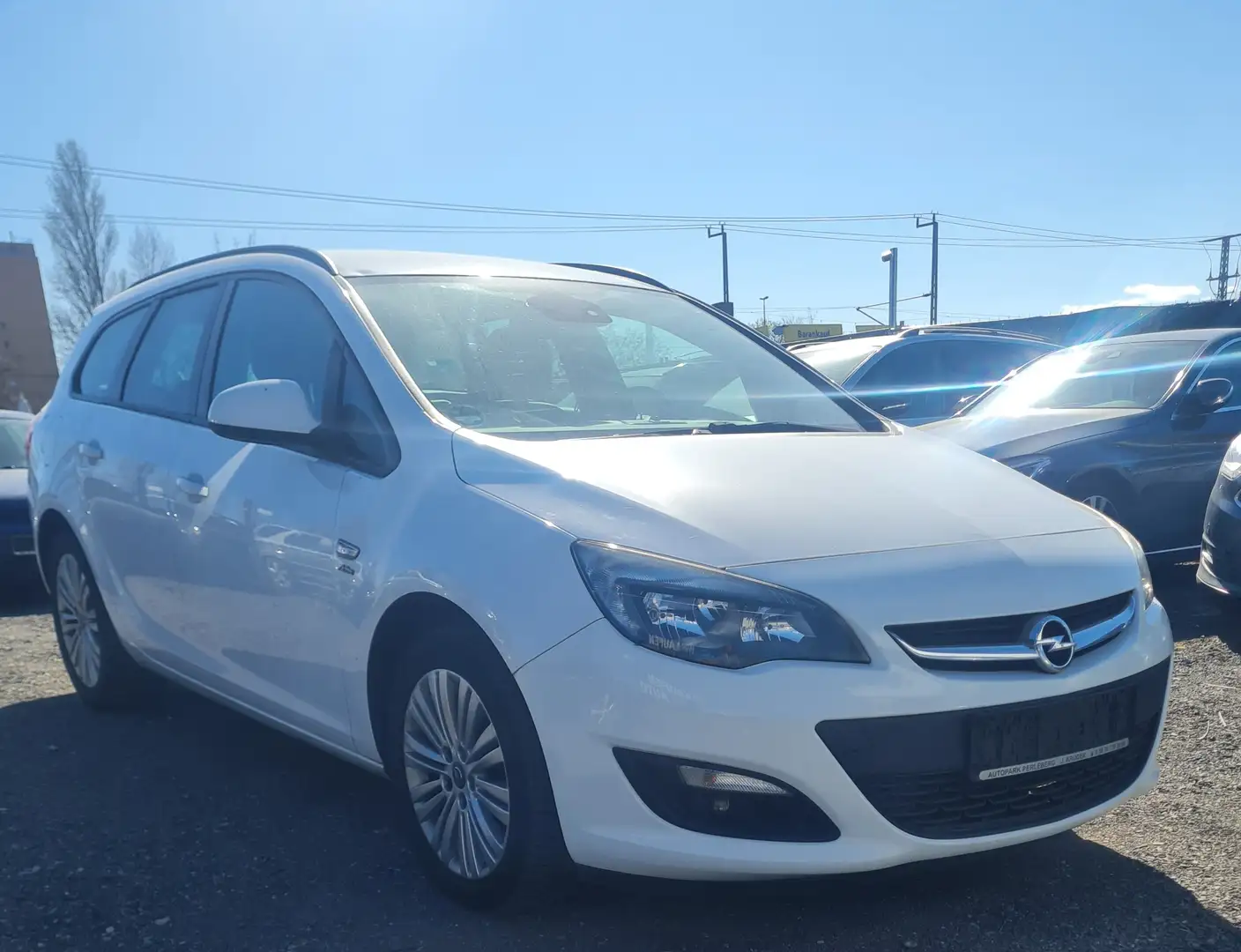 Opel Astra Edition Blanc - 2
