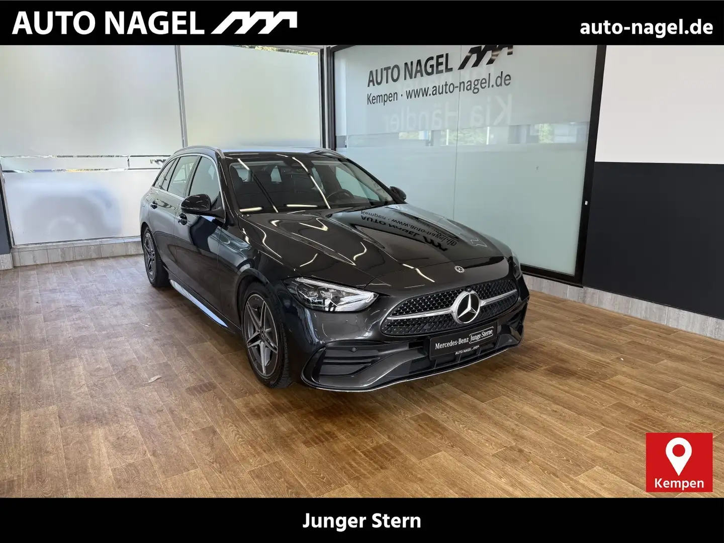 Mercedes-Benz C 200 C 200 T AMG +NAVI+LED+AHK+Kamera+SHZ+CarPlay+ Grau - 1