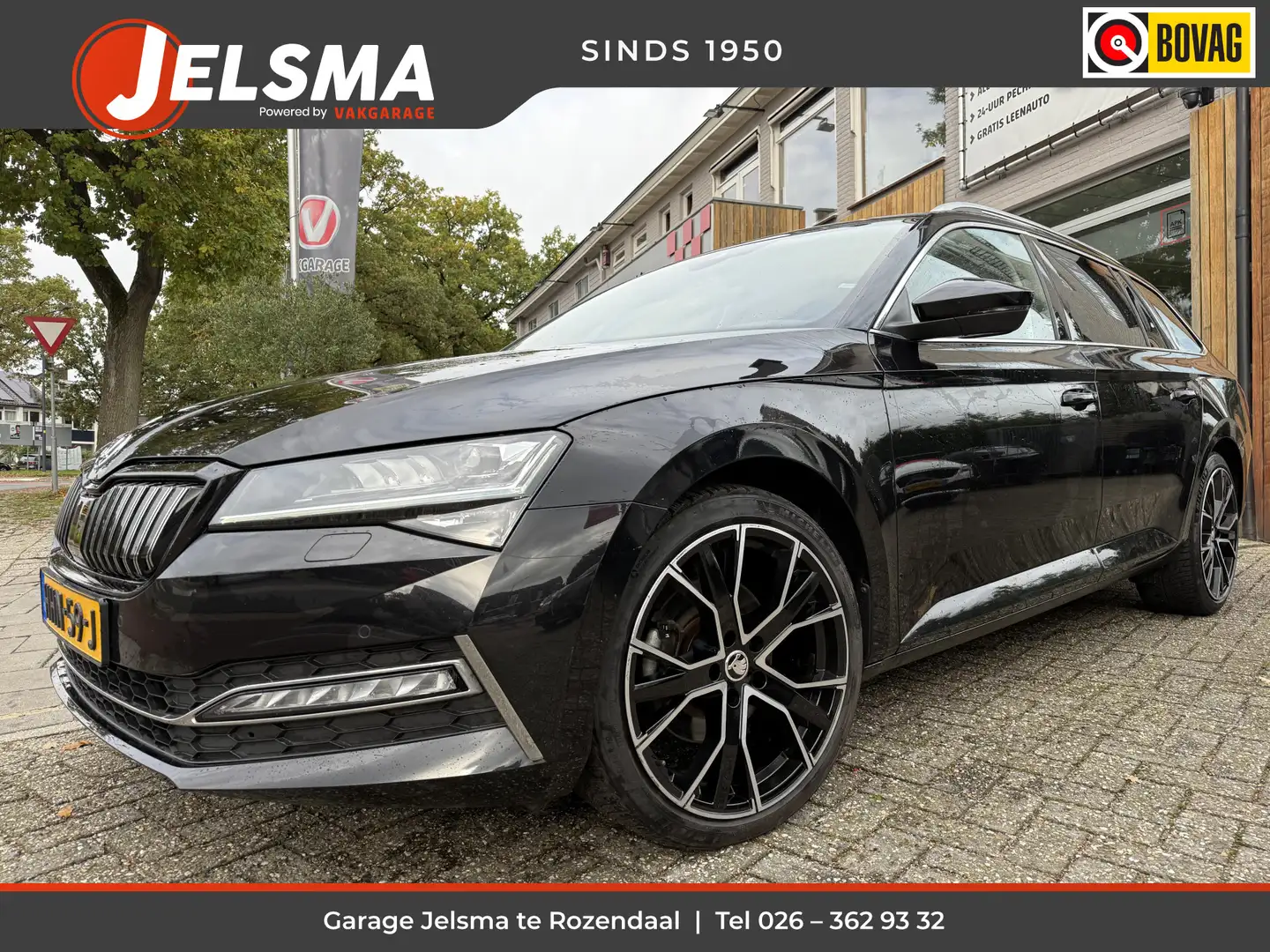 Skoda Superb Combi PHEV iV Edition Aut., Trekhaak | Navi & CarP Noir - 1
