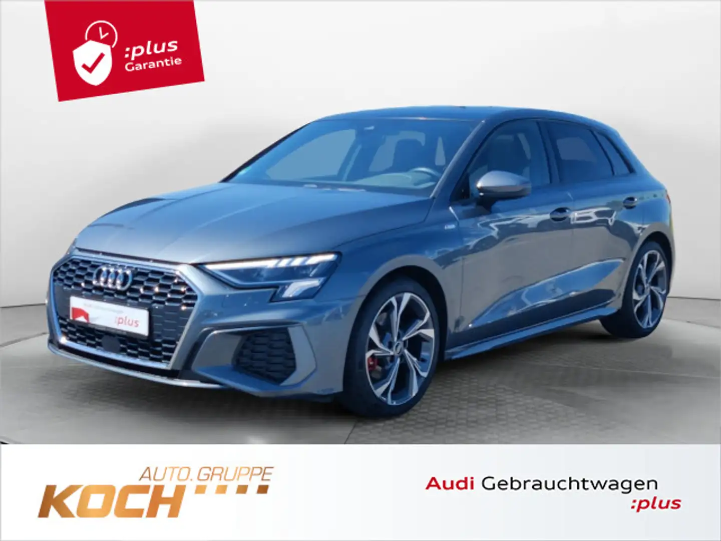 Audi A3 35 TFSI S-Tronic S-Line 2x, LED, AH Grijs - 1