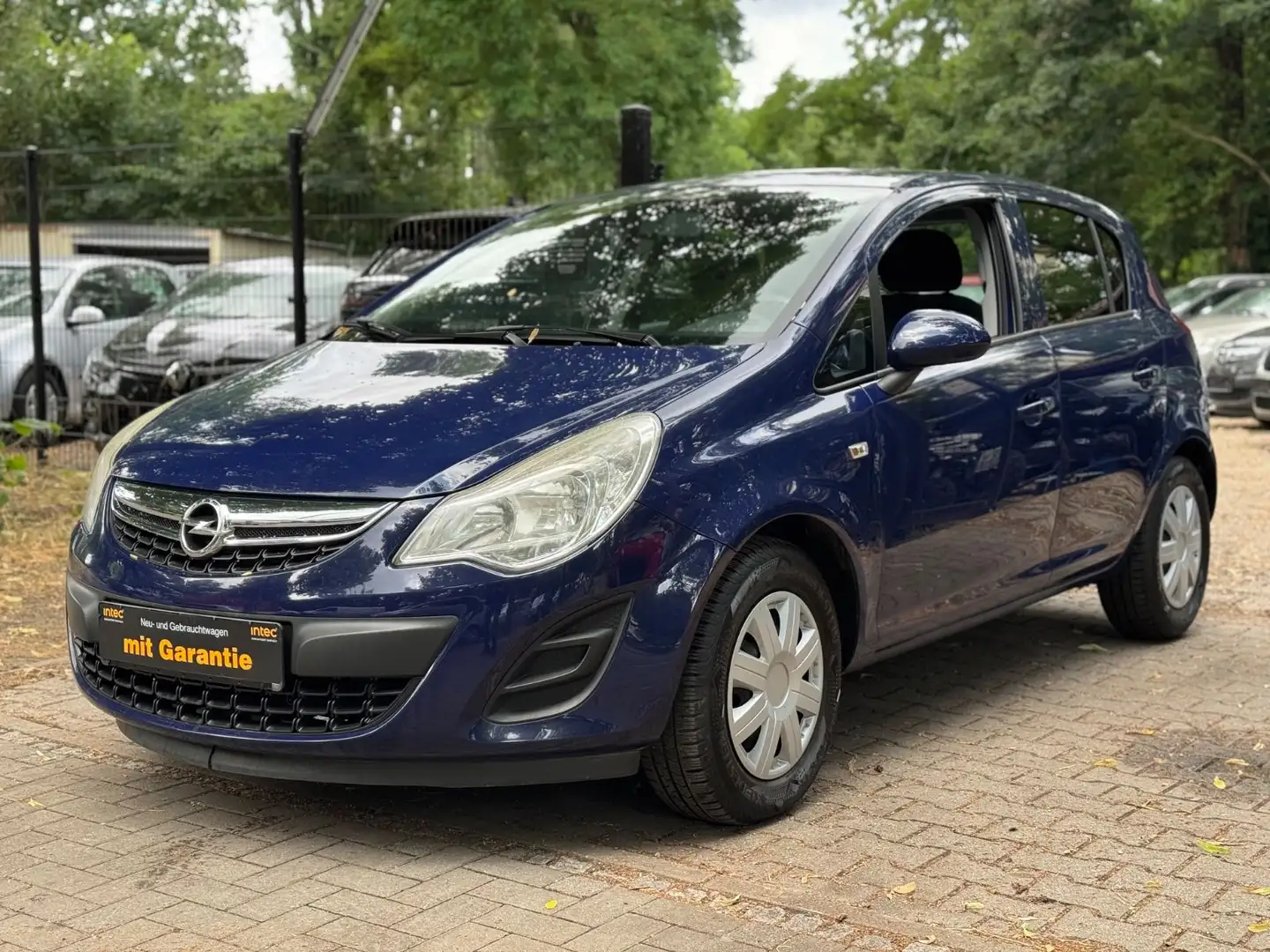 Opel Corsa 1.4 Automatik 2.Hand Tüv & Service Neu Bleu - 2