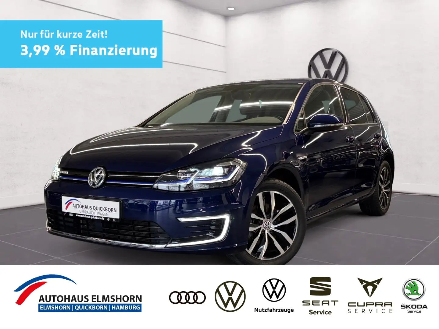 Volkswagen e-Golf CCS NAVI KAMERA KEYLESS Azul - 1