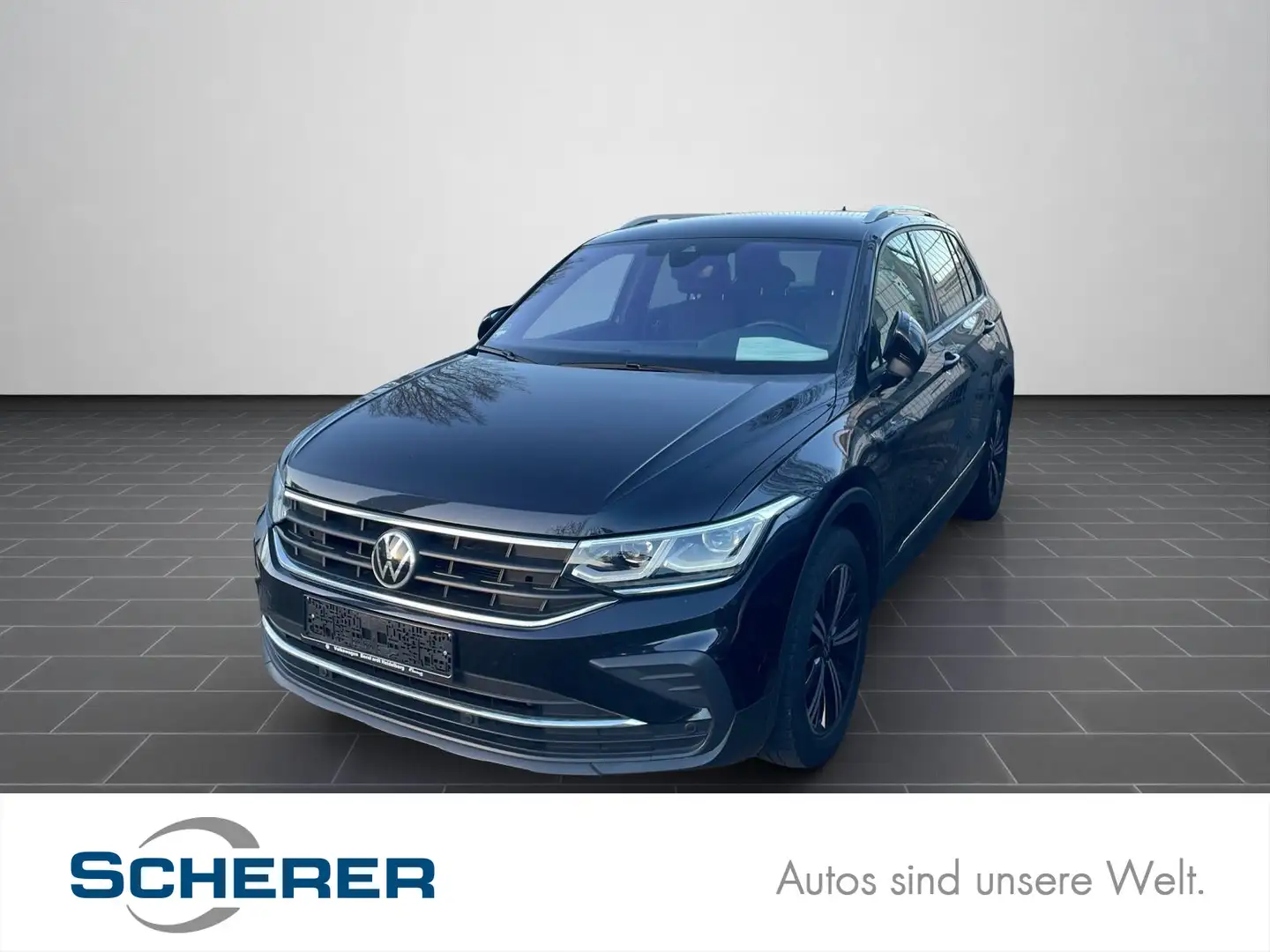 Volkswagen Tiguan 1.5 TSI DSG United/LED/Navi/RFK/Sitzheizu Schwarz - 1