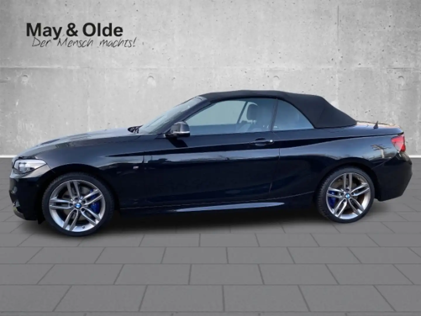 BMW 220 i M Sport Shadow Line Navi Leder H/K LED Schwarz - 2