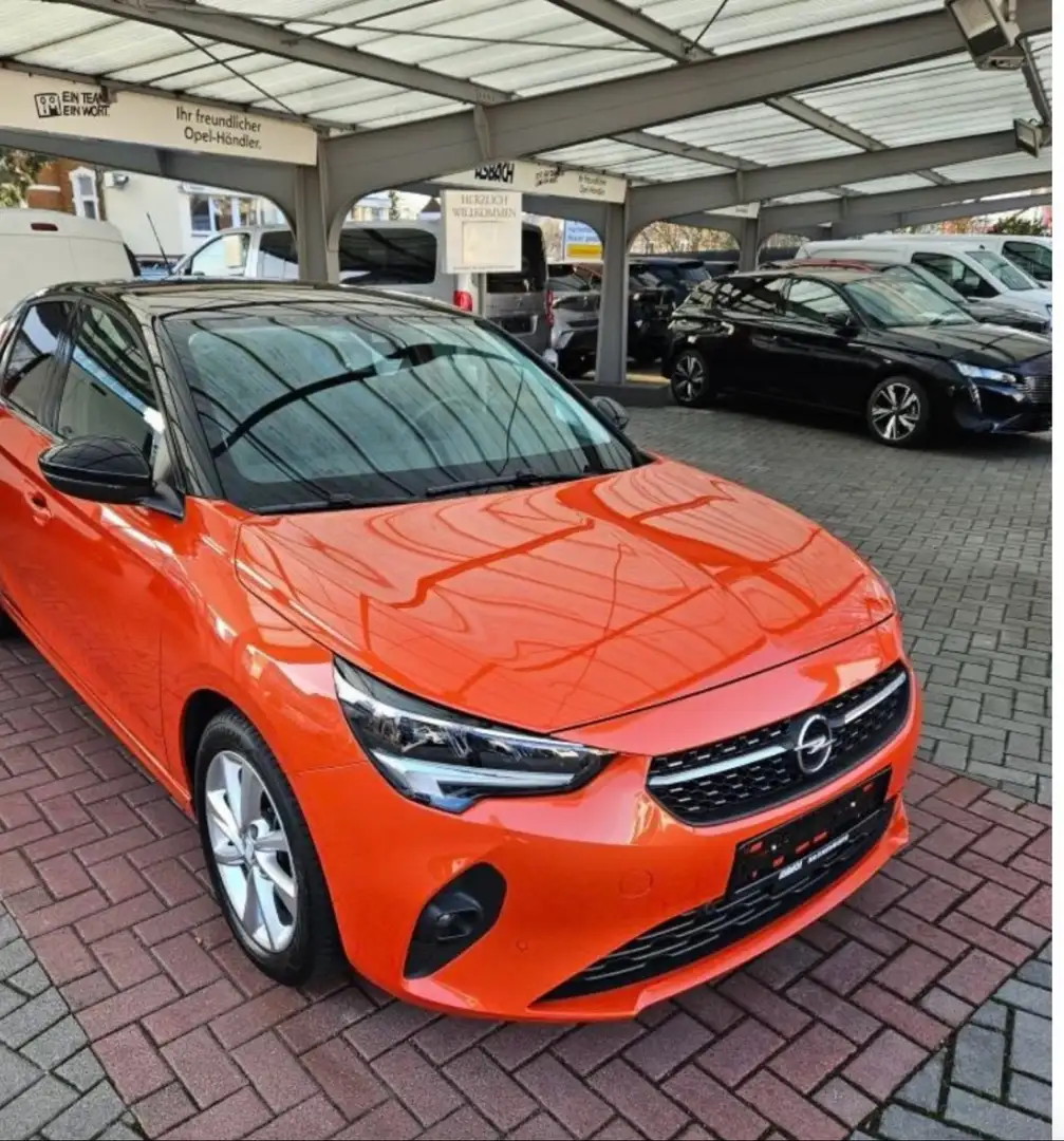 Opel Corsa 1.2 Direct Inj. Turbo Start/Stop Elegance Navi Orange - 1