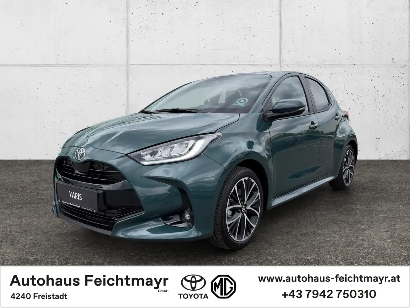 Toyota Yaris Teamplayer Technik Paket 5t. Grün - 1