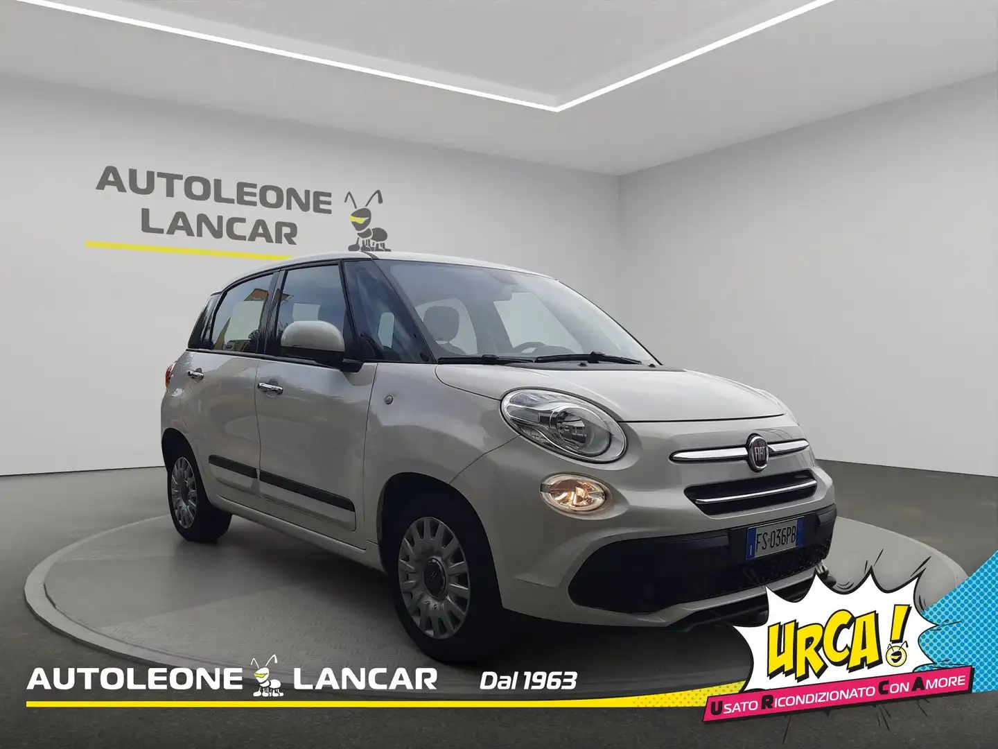 Fiat 500L 1.4 T-Jet Pop Star GPL 120cv 1 PROPRIETARIO Blanc - 1