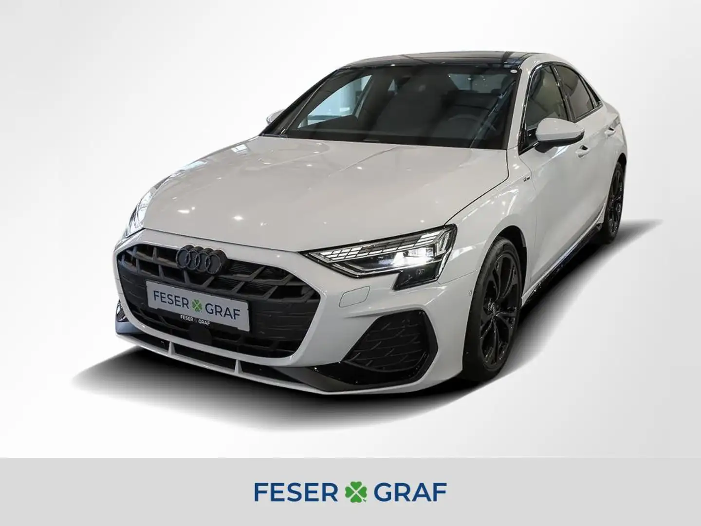 Audi A3 Limousine S line 35 TDI AHK Pano LED Weiß - 1