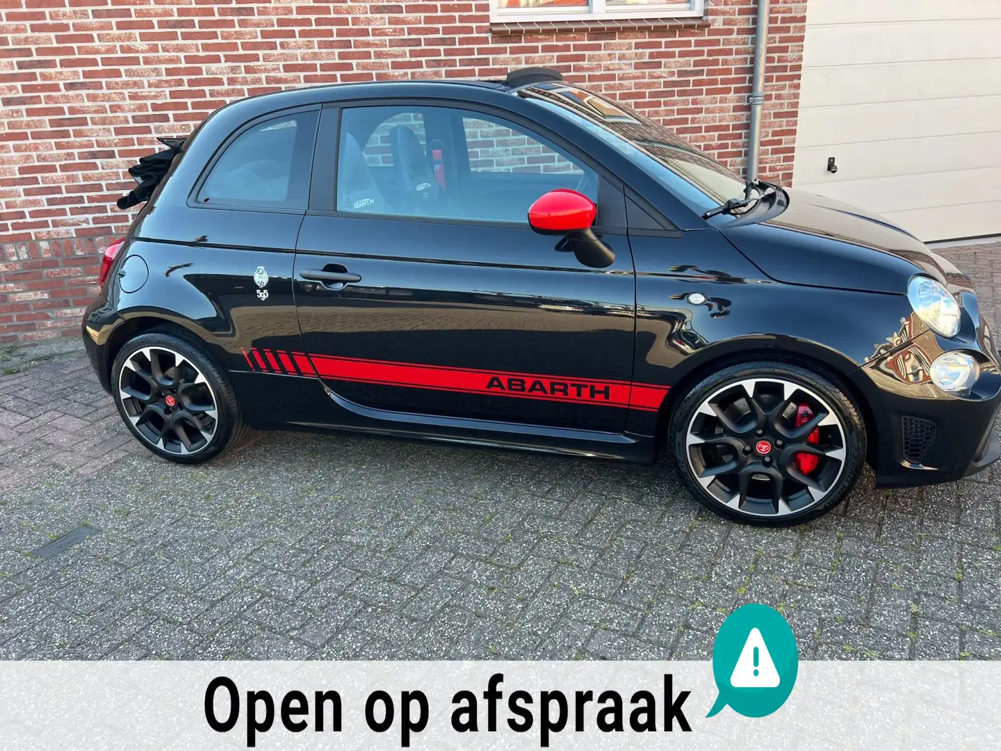 Fiat 500 Abarth Cabrio 1.4 T-Jet Competizione 70th Anniversary|SAB Negro - 2