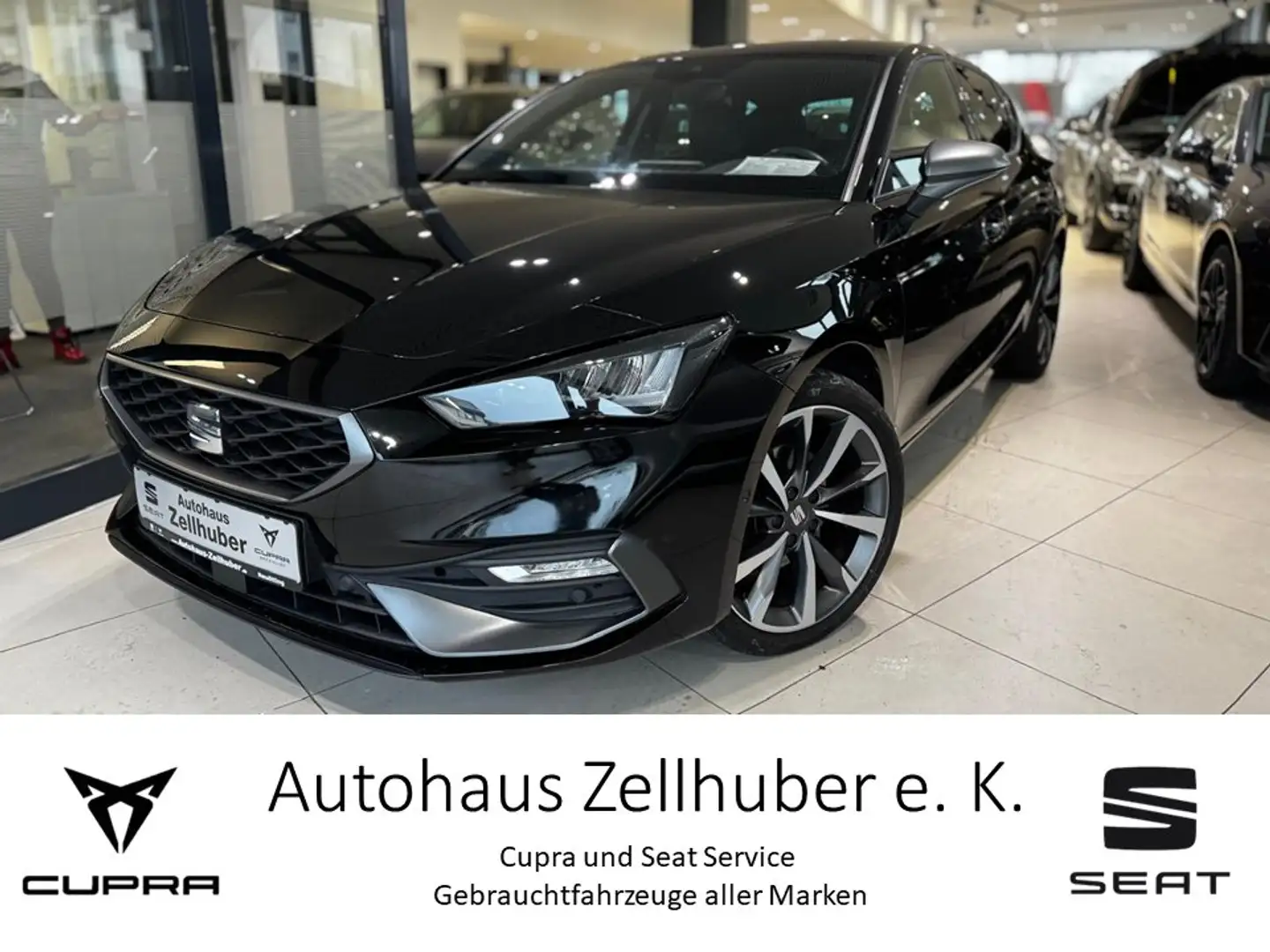 SEAT Leon 1.5eTSI DSG FR *Navi*Sitzhzg*Einparkhilfe* Schwarz - 1