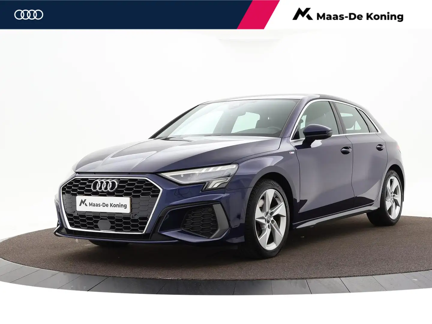 Audi A3 Sportback 35 Tfsi 150pk S-tronic S edition · Apple Blauw - 1