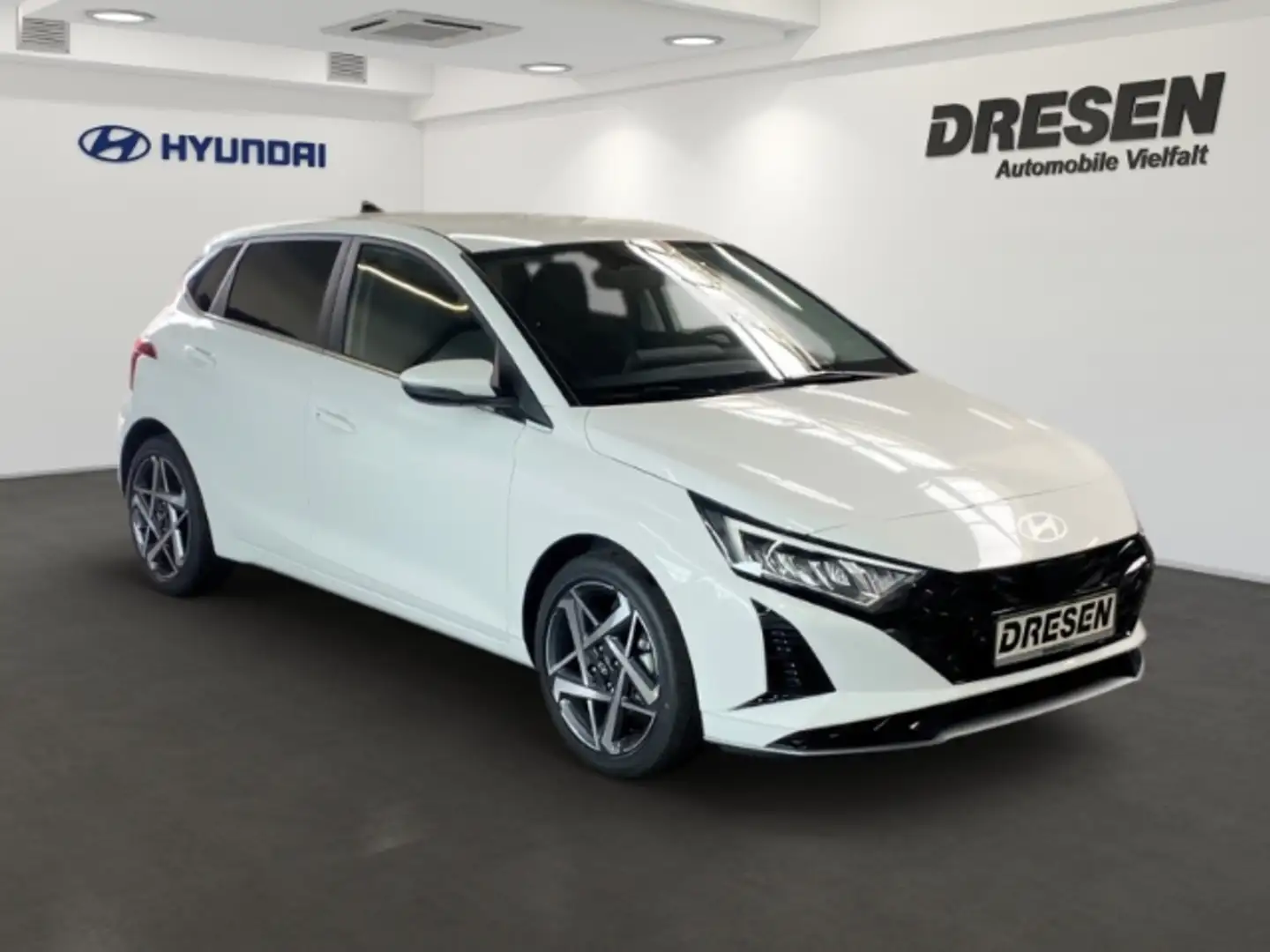 Hyundai i20 1.0 Prime Klimaautomatik Navi SHZ Keyless Weiß - 2