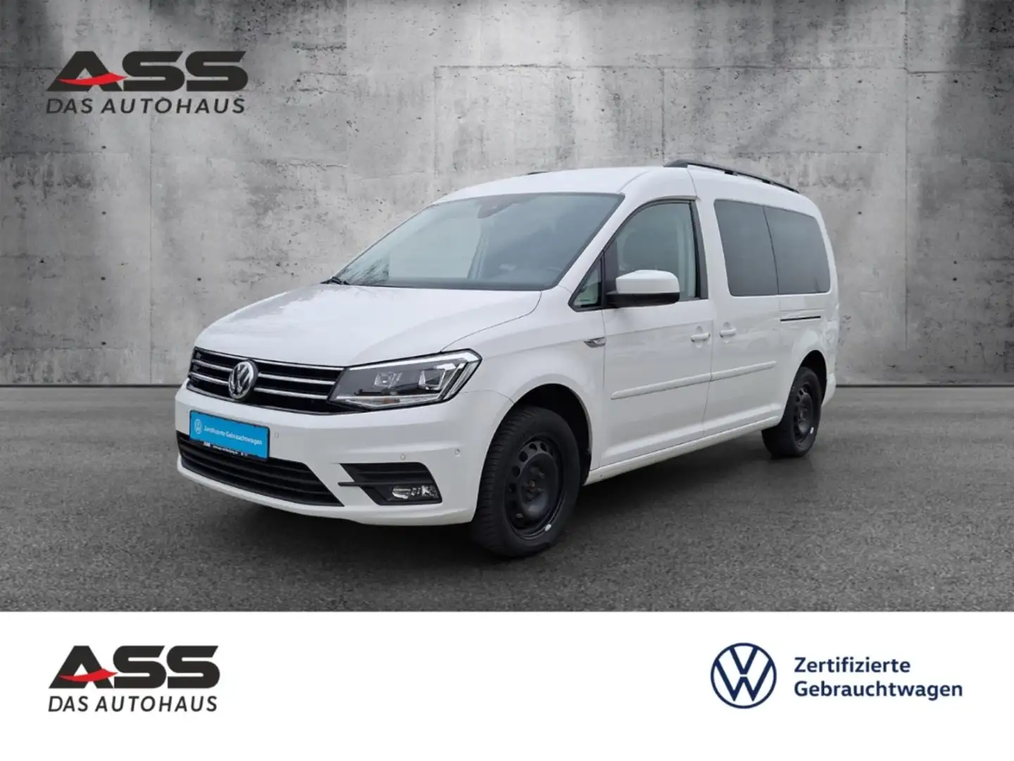 Volkswagen Caddy Maxi 2.0 TDI EU6d-T Life Comfortline BMT Navi Bi-X Weiß - 1