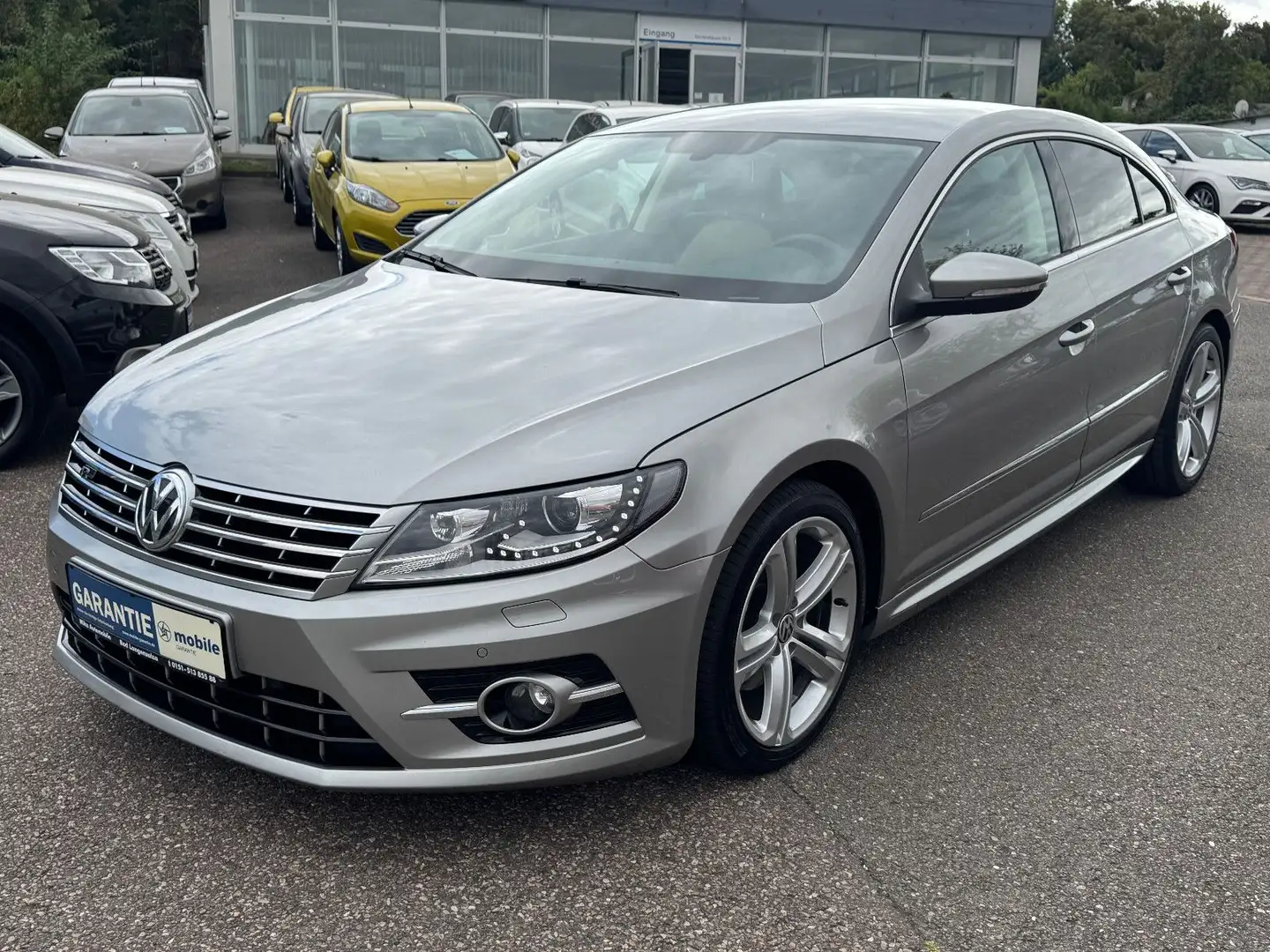 Volkswagen CC R-Line 2.0 TDI TÜV/HU/NEU Zilver - 1