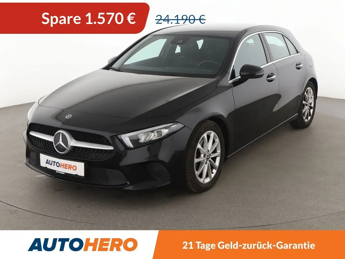 Mercedes-Benz A 200 A 200 Aut.*NAVI*TEMPO*LED*CAM*SHZ*PDC* Schwarz - 1