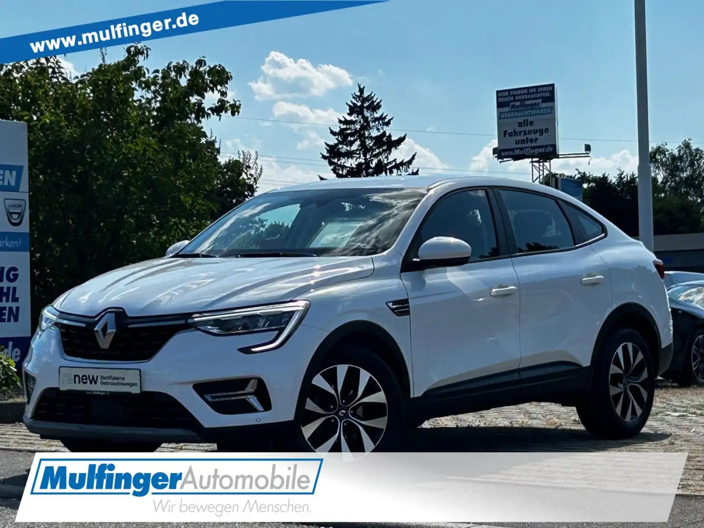 Renault Arkana TCe140 Equilibre Kamera LED Apple DAB Alu Weiß - 1