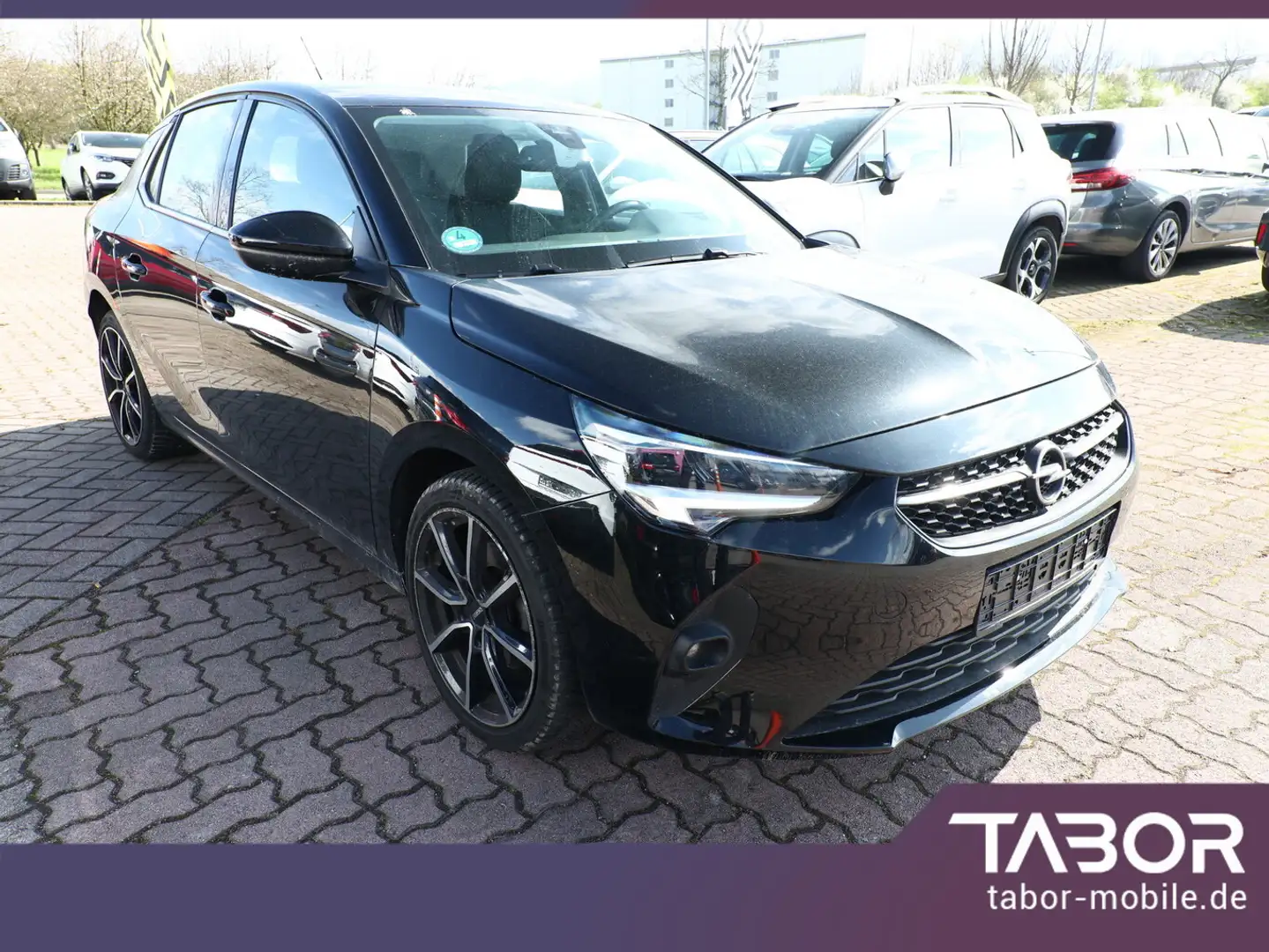 Opel Corsa F 1.2 Turbo 100 Elegance LED Nav SHZ PDC Schwarz - 2