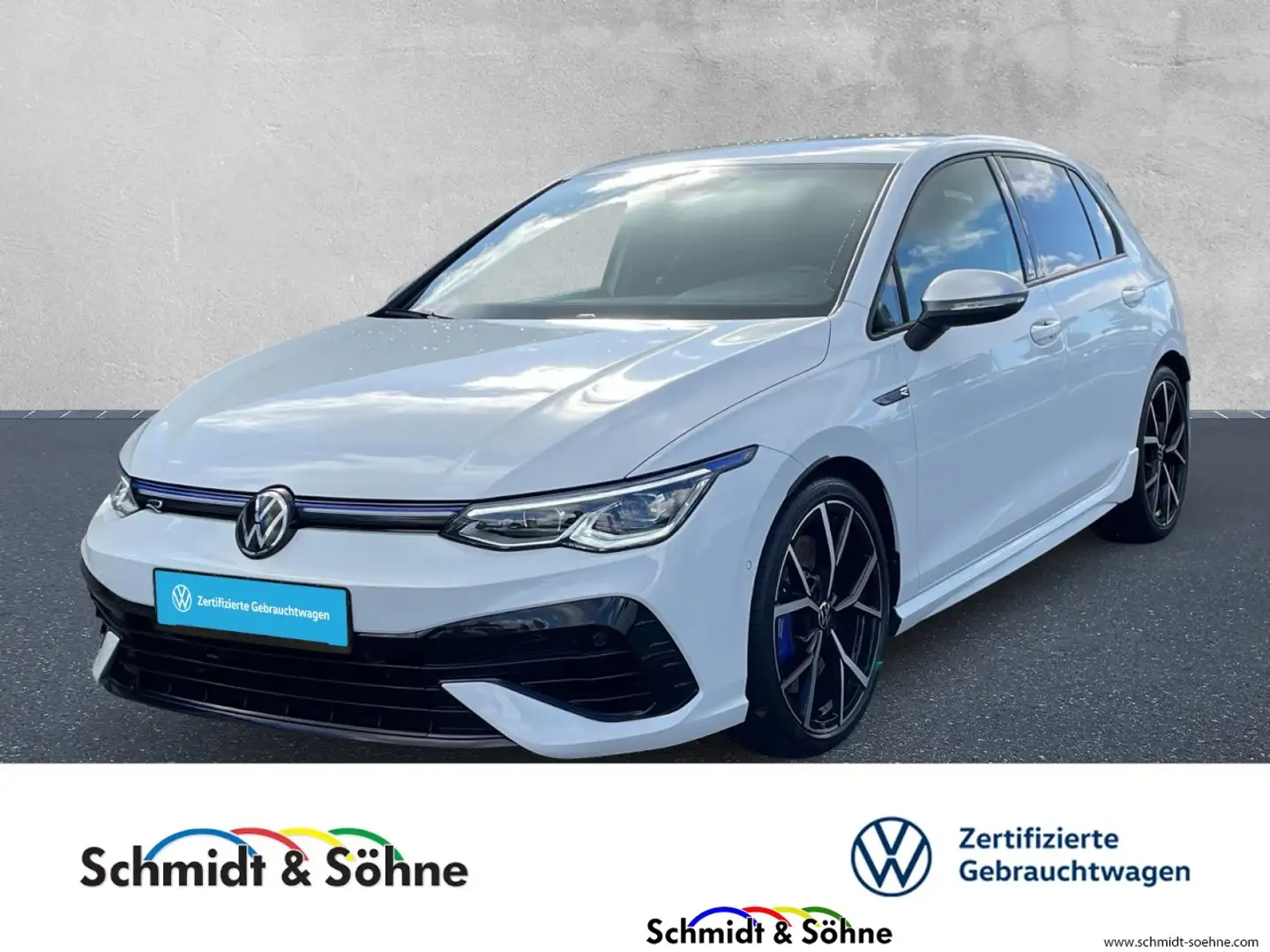 Volkswagen Golf VIII 2.0 TSI R Matrix/H&K/19 /DCC/ Klima Navi Blanco - 1