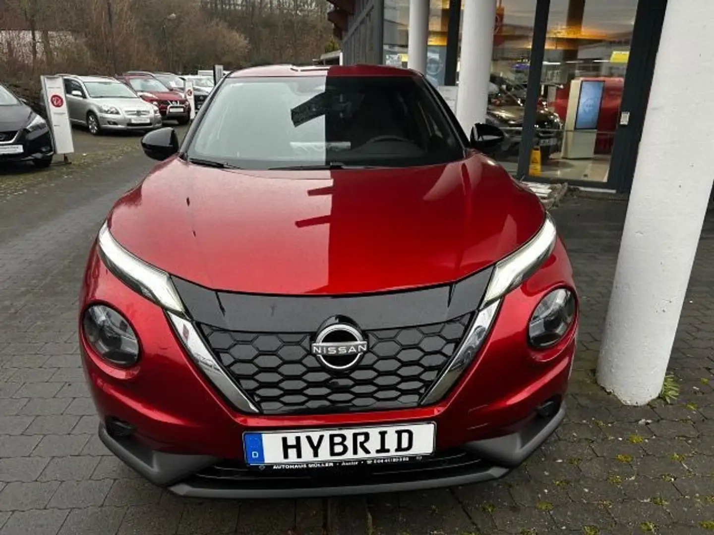 Nissan Juke JUKE 1.6 HYBRID 143 PS 4AMT N-CONNECTA Winter II Rood - 2