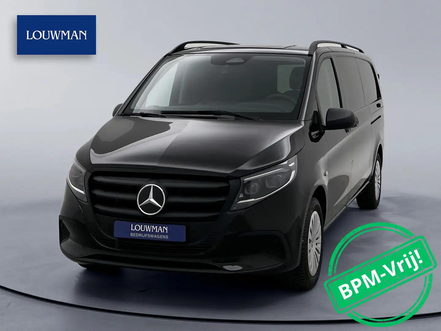 Mercedes-Benz Vito 119 CDI PRO Extra Lang Dubbele Schuifdeur Multibea Zwart - 1