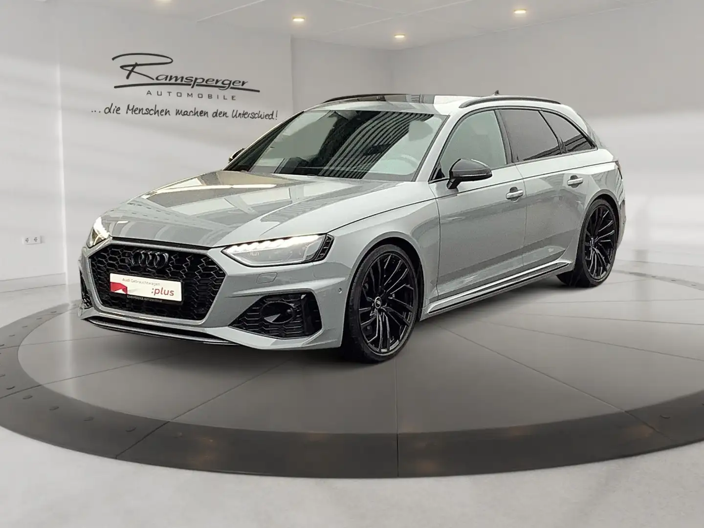 Audi RS4 Matrix ACC DRC RS-AGA 280kmh Pano HUD Gris - 2