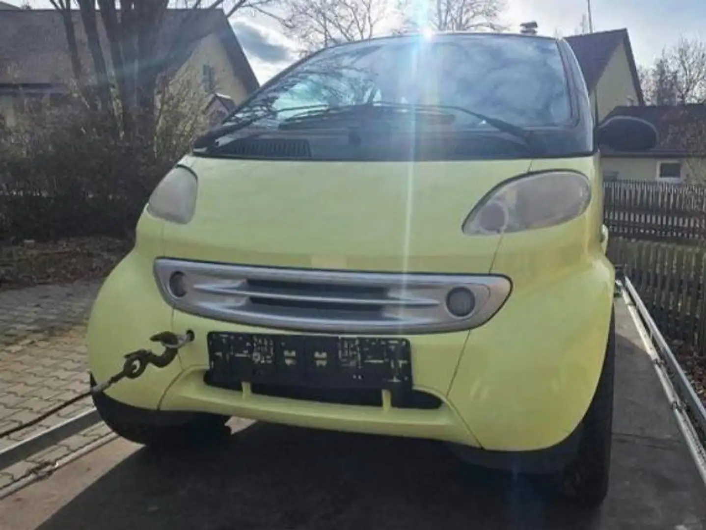 smart forTwo Jaune - 2