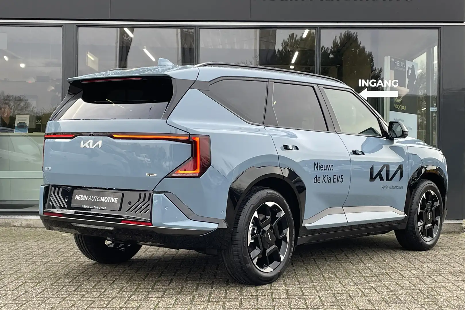 Kia EV5 GT-PlusLine 81.4 kWh | December 2025 beschikbaar v Blauw - 2