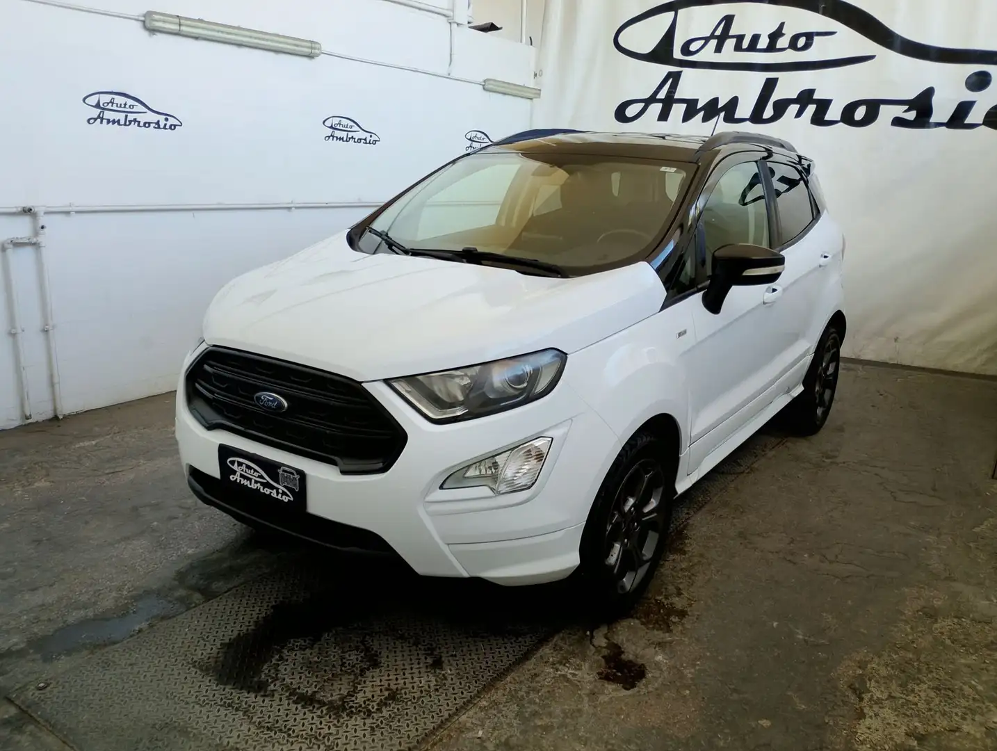 Ford EcoSport 1.5 TDCi 100 CV Start&Stop ST-Line  159,00 al mese Bianco - 1