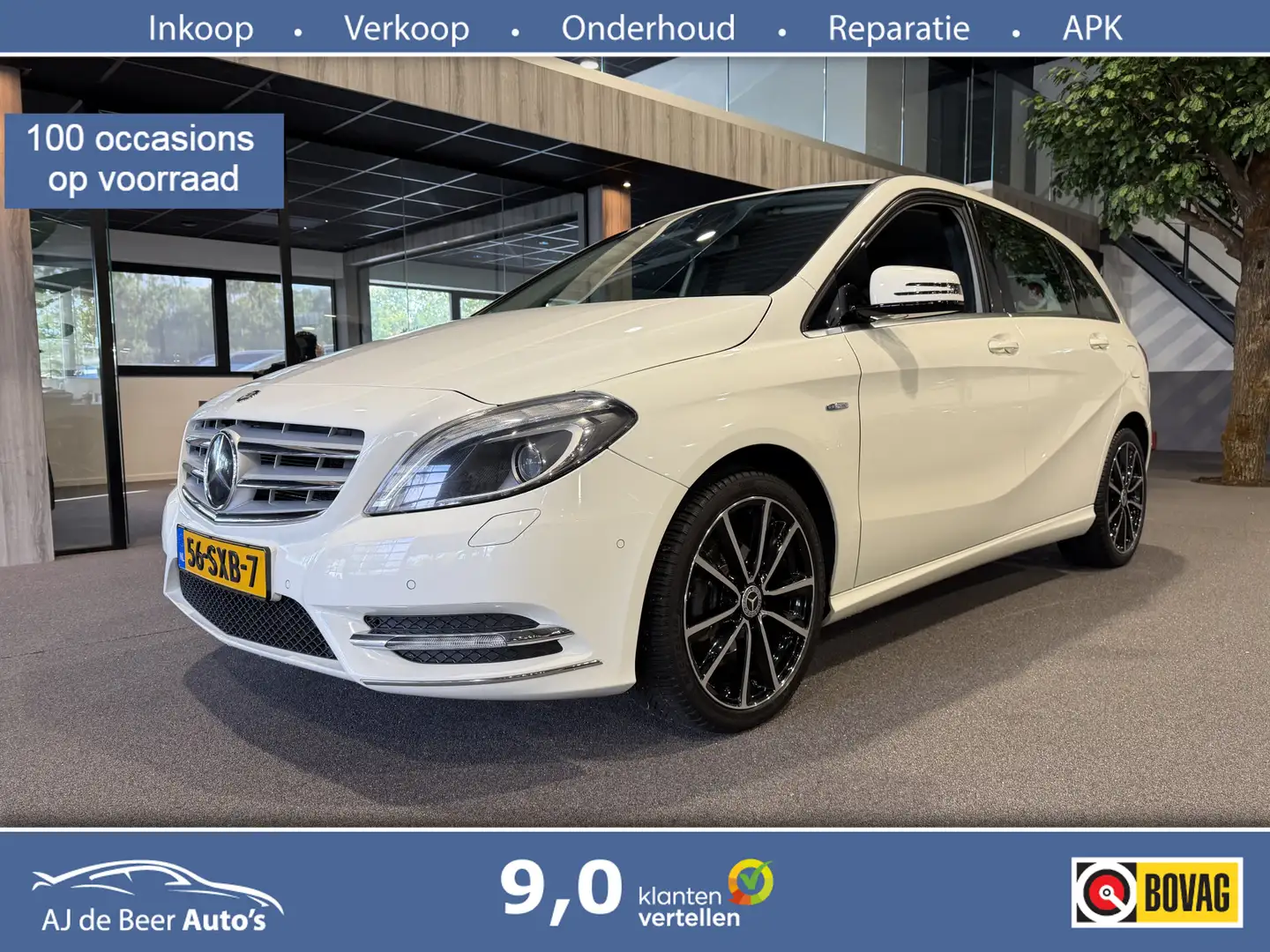 Mercedes-Benz B 180 Ambition Navigatie | Trekhaak | sensoren Weiß - 1