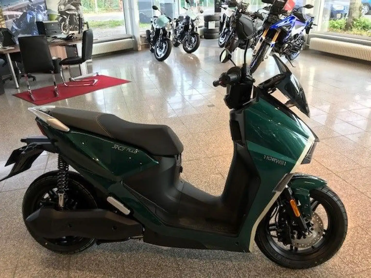 Horwin SK3 PLUS  2Akku 100 km/h Reichw 130 Groen - 1