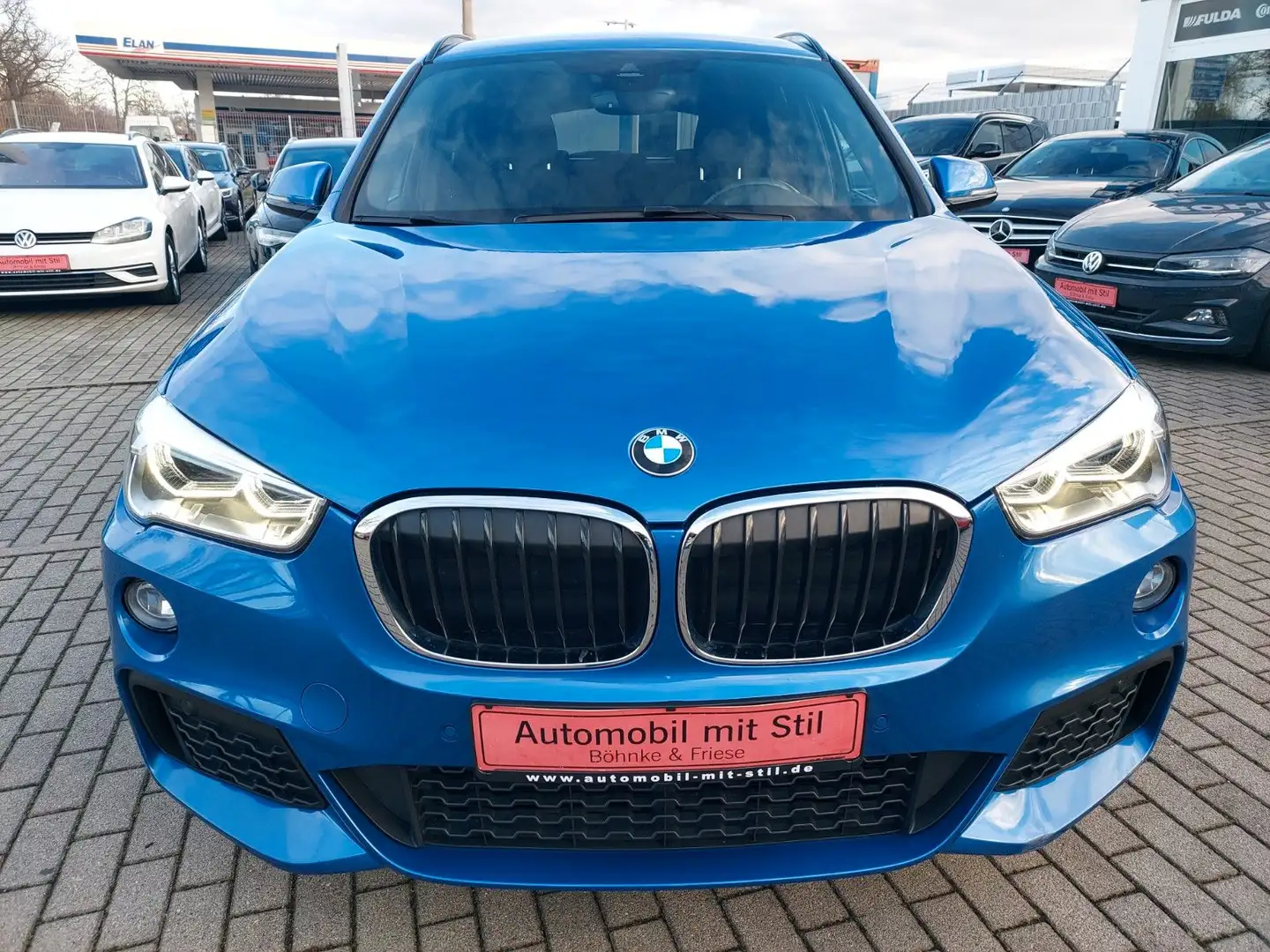 BMW X1 xDrive 20d M Sport LED SPORT 4X4 Alcantara Blau - 2