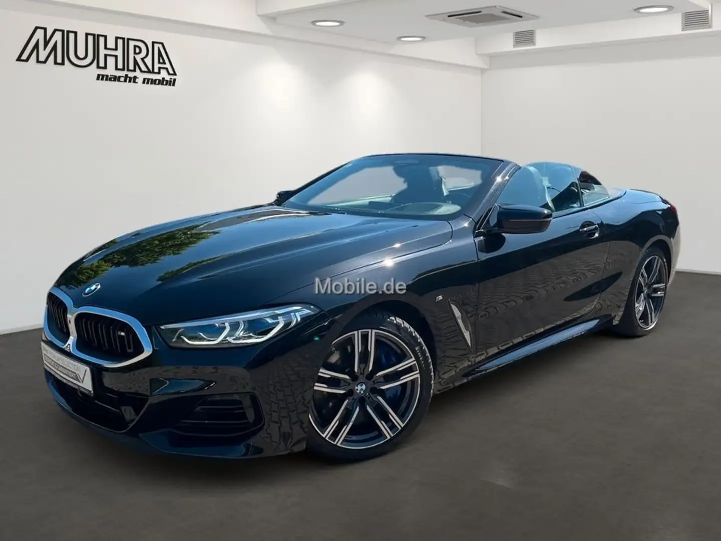 BMW M850 i xDrive Cabrio DA Prof. Sitzlüft. PA+ Laser Czarny - 2