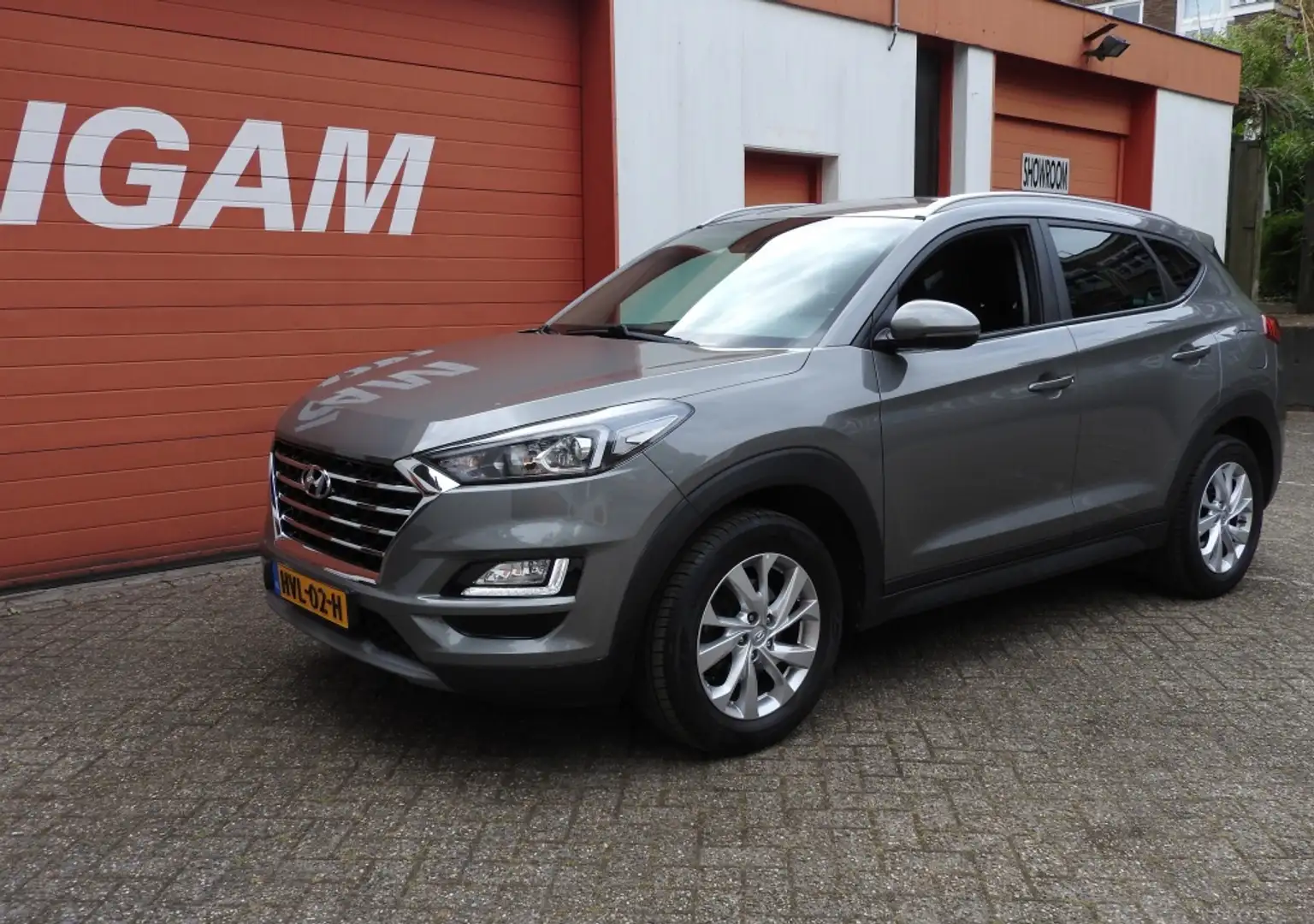 Hyundai TUCSON 1.6 T-GDi Comfort, CC, stoel en stuurverw, trekhaa Gris - 1