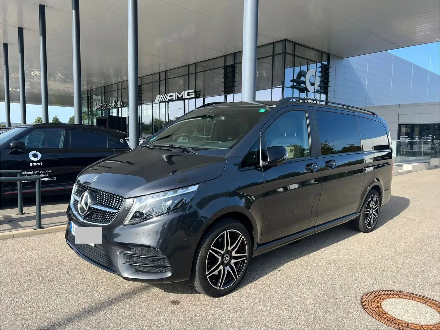 Mercedes-Benz V 300 V 300 d lang 4Matic 9G AirMatic AHK Avantgarde AMG Grey - 1