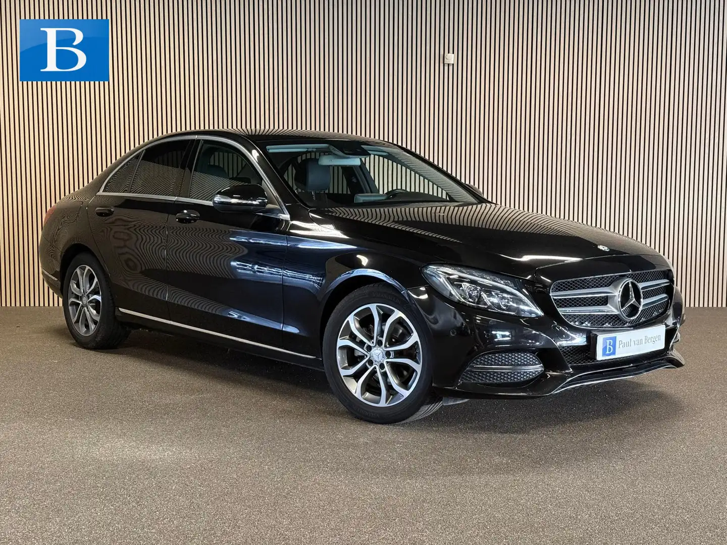 Mercedes-Benz C 180 Avantgarde-COMAND-LED HIGH-STOELCOMFORT-VOLLEDIG O Zwart - 1