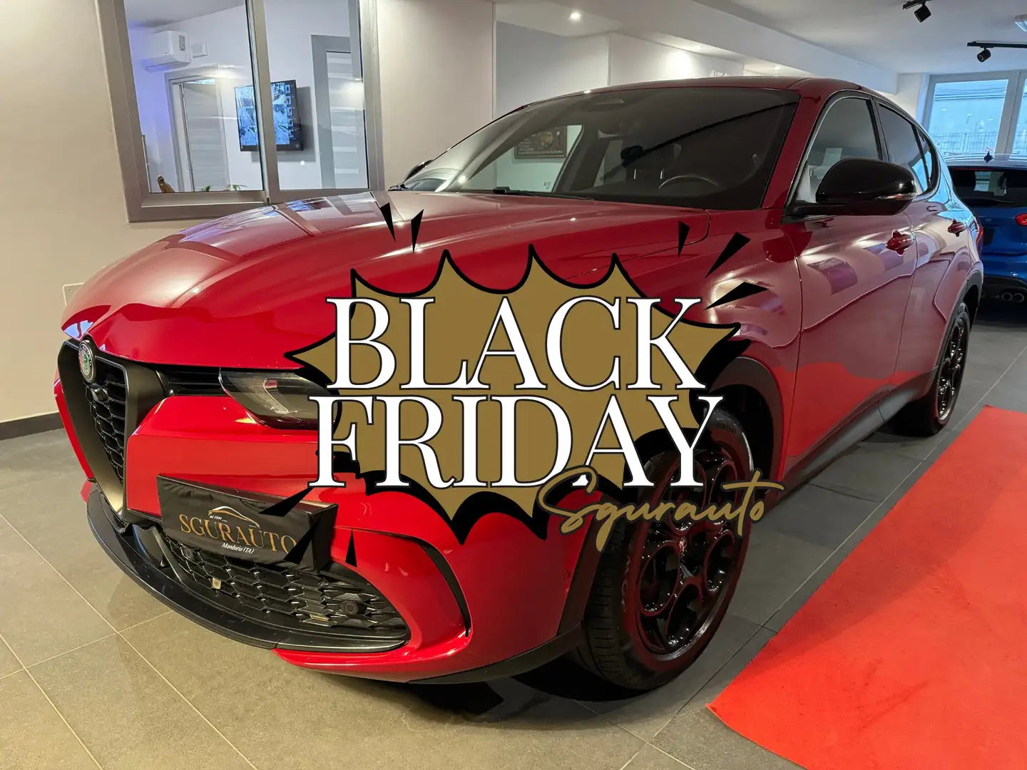 Alfa Romeo Tonale 1.6 DIESEL 130CV TCT6 SPRINT 2023 Rojo - 1