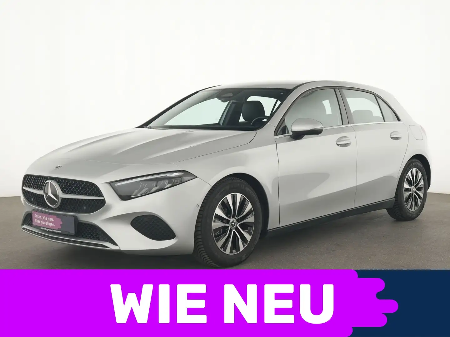Mercedes-Benz A 200 Kamera|LED|Tempomat|Navigation|SHZ|PDC Silber - 1
