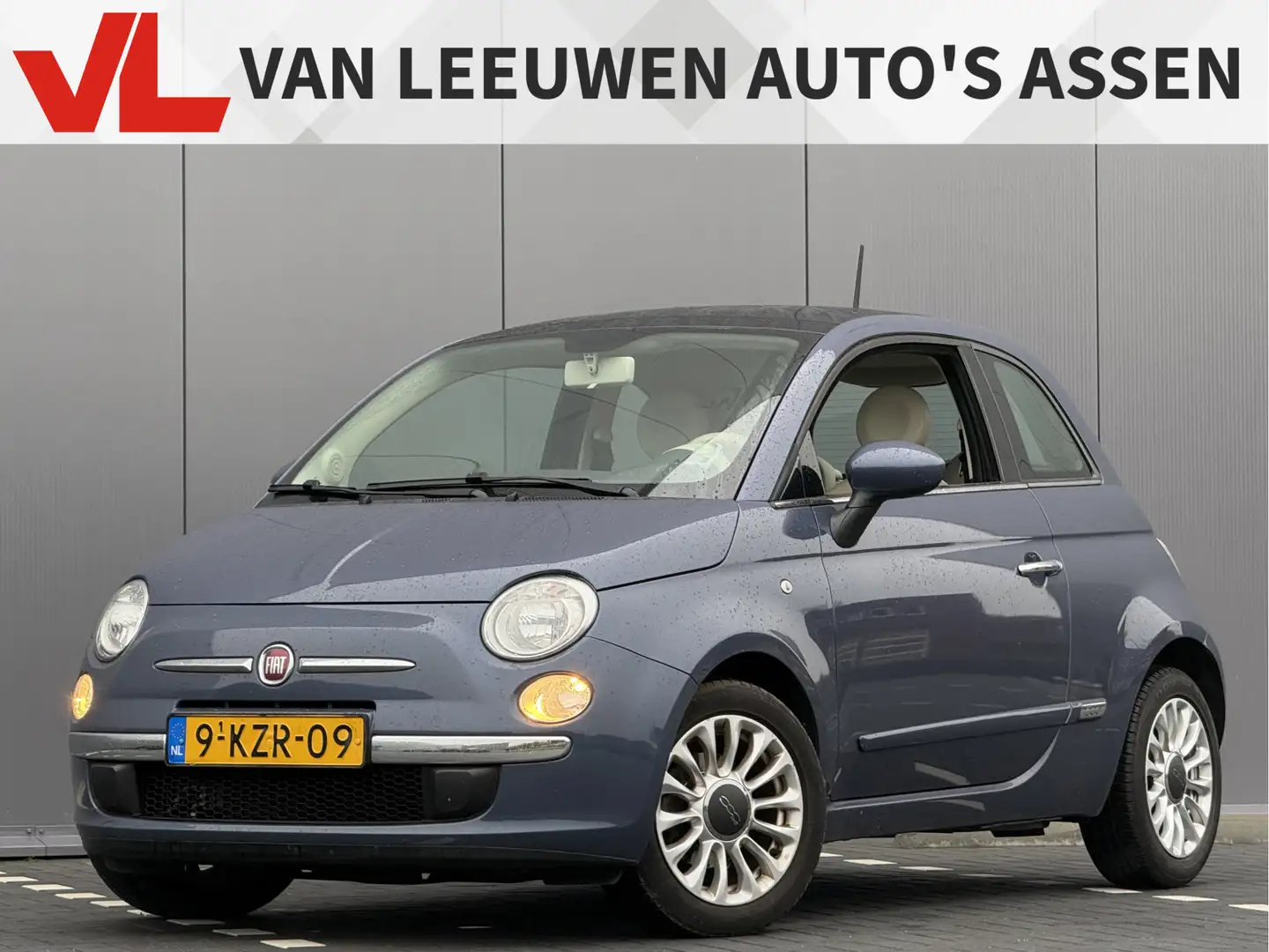 Fiat 500 0.9 TwinAir Lounge | RIJKLAAR | Automaat | NAP Blau - 1
