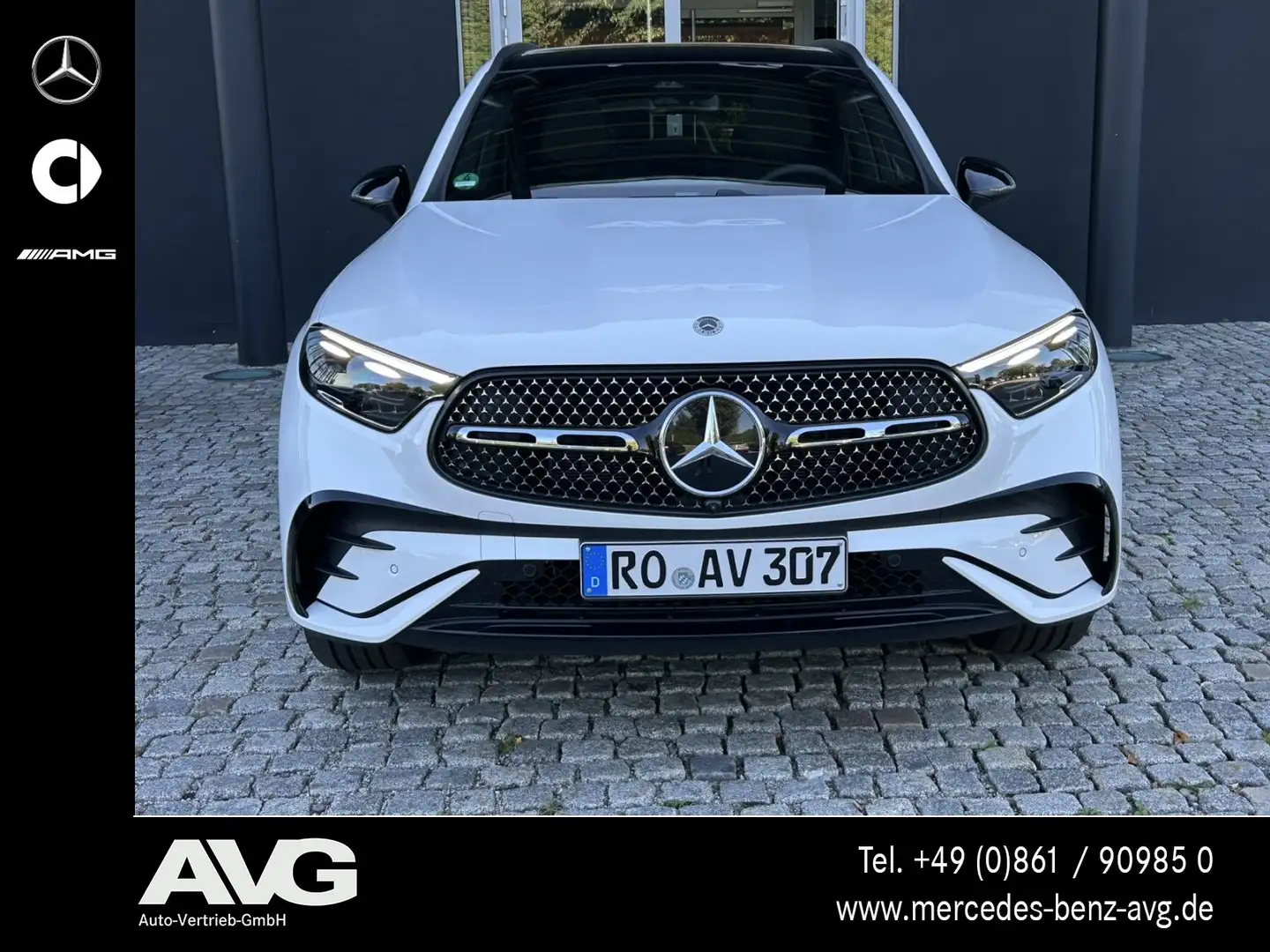 Mercedes-Benz GLC 220 GLC 220 d 4M Edition AMG Pano AHK DIGITAL 360° Weiß - 2
