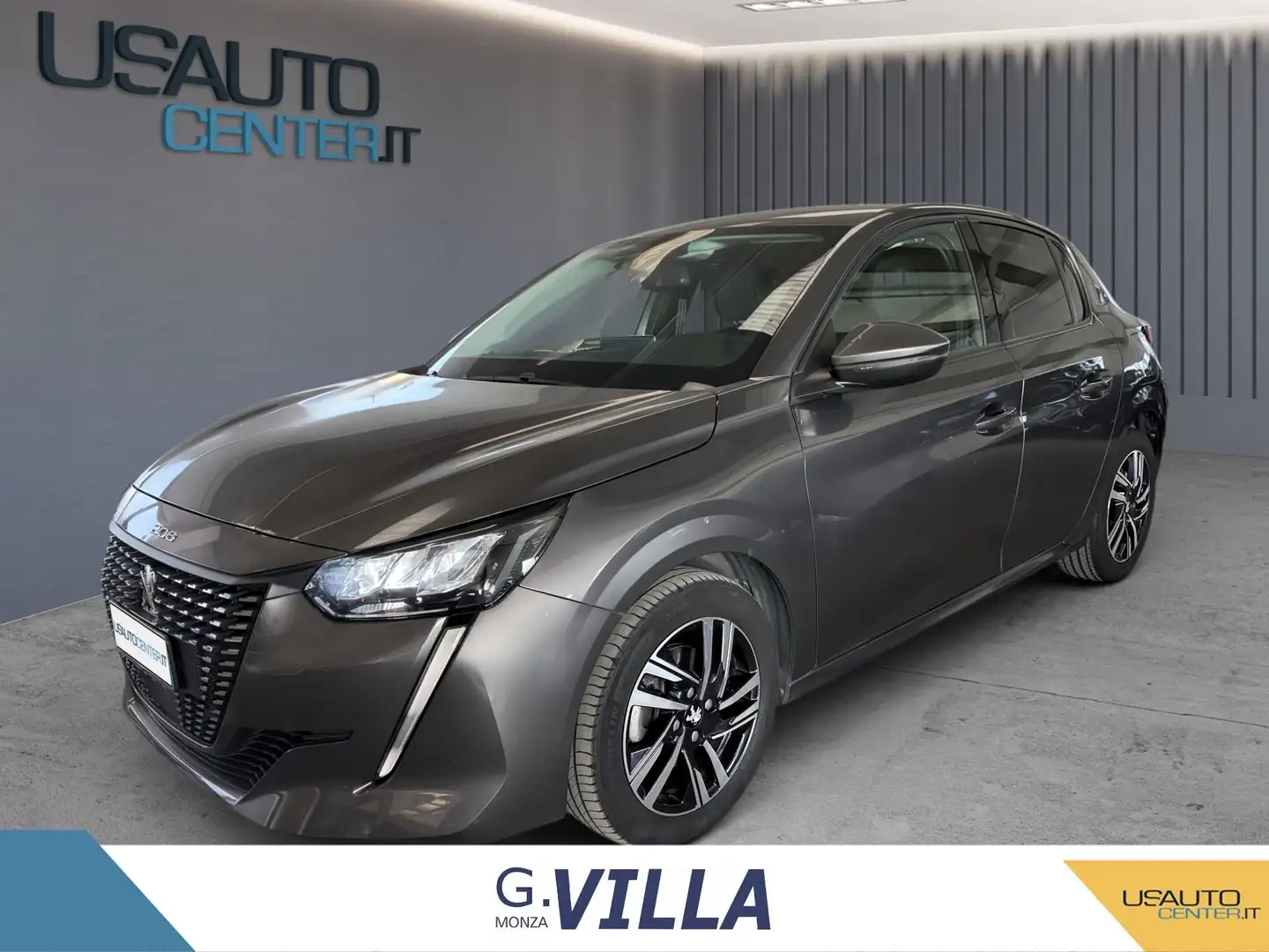 Peugeot 208 1.2 puretech s&s 100cv eat8 Allure Pack Gris - 1