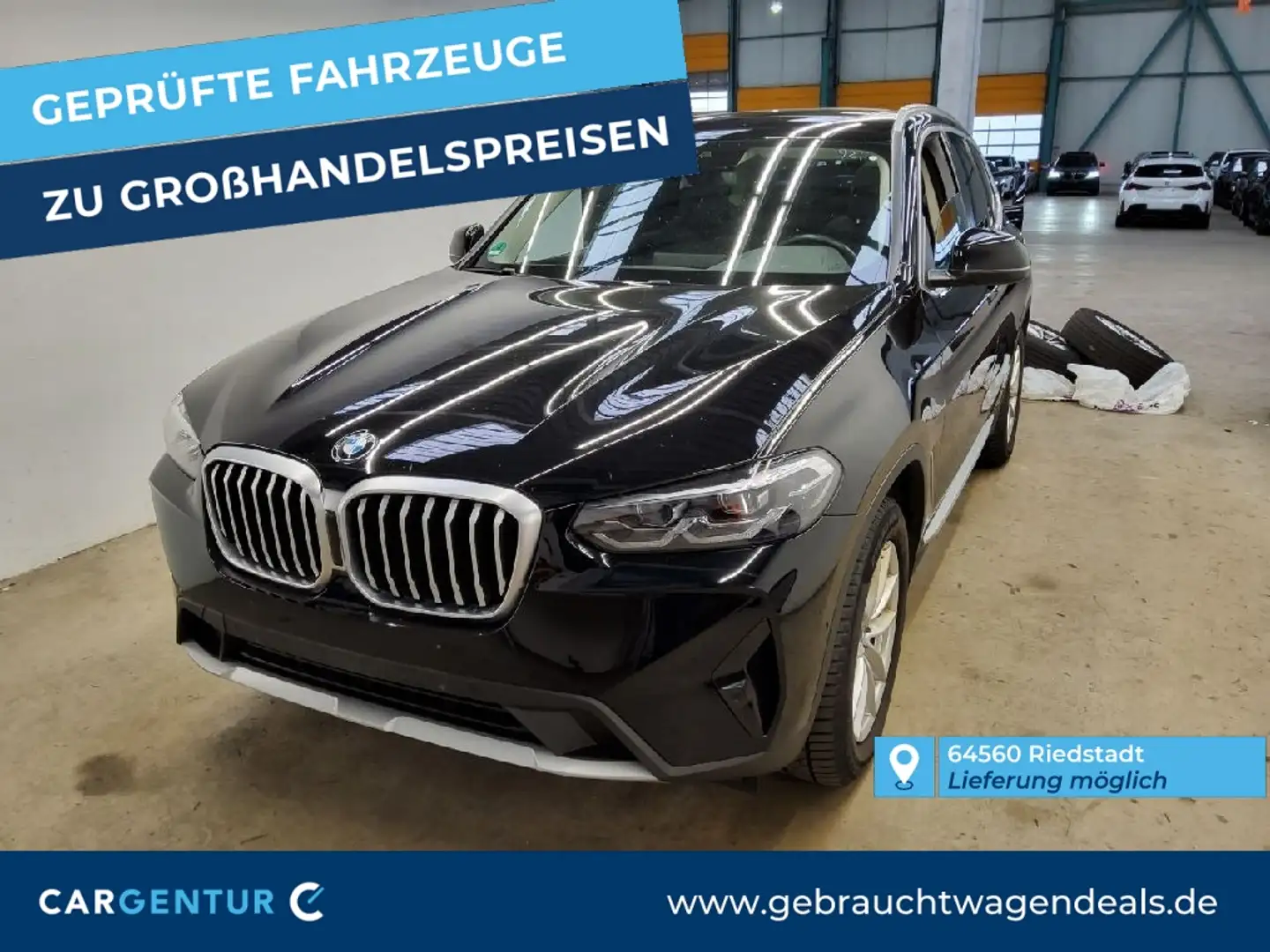 BMW X3 xDrive 30d AHK Pano SpoSi El.Heckkl. RKam Black - 1