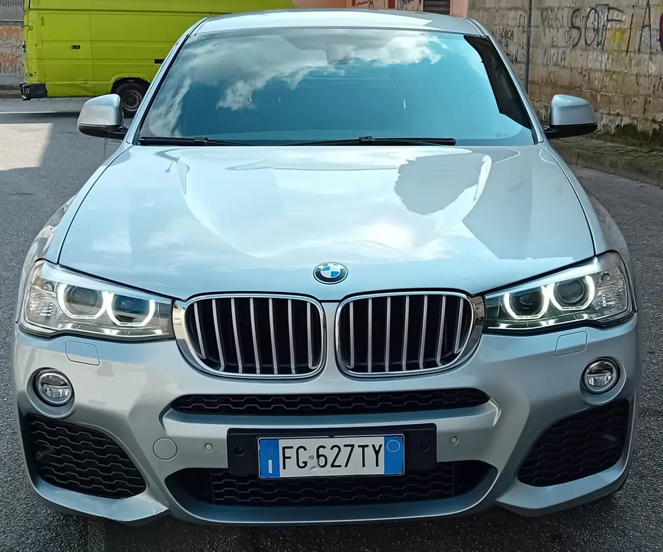 BMW X4 BMW X4 XDRIVE M-SPORT 3.0D 249CV 2017 PERFETTA Argento - 1