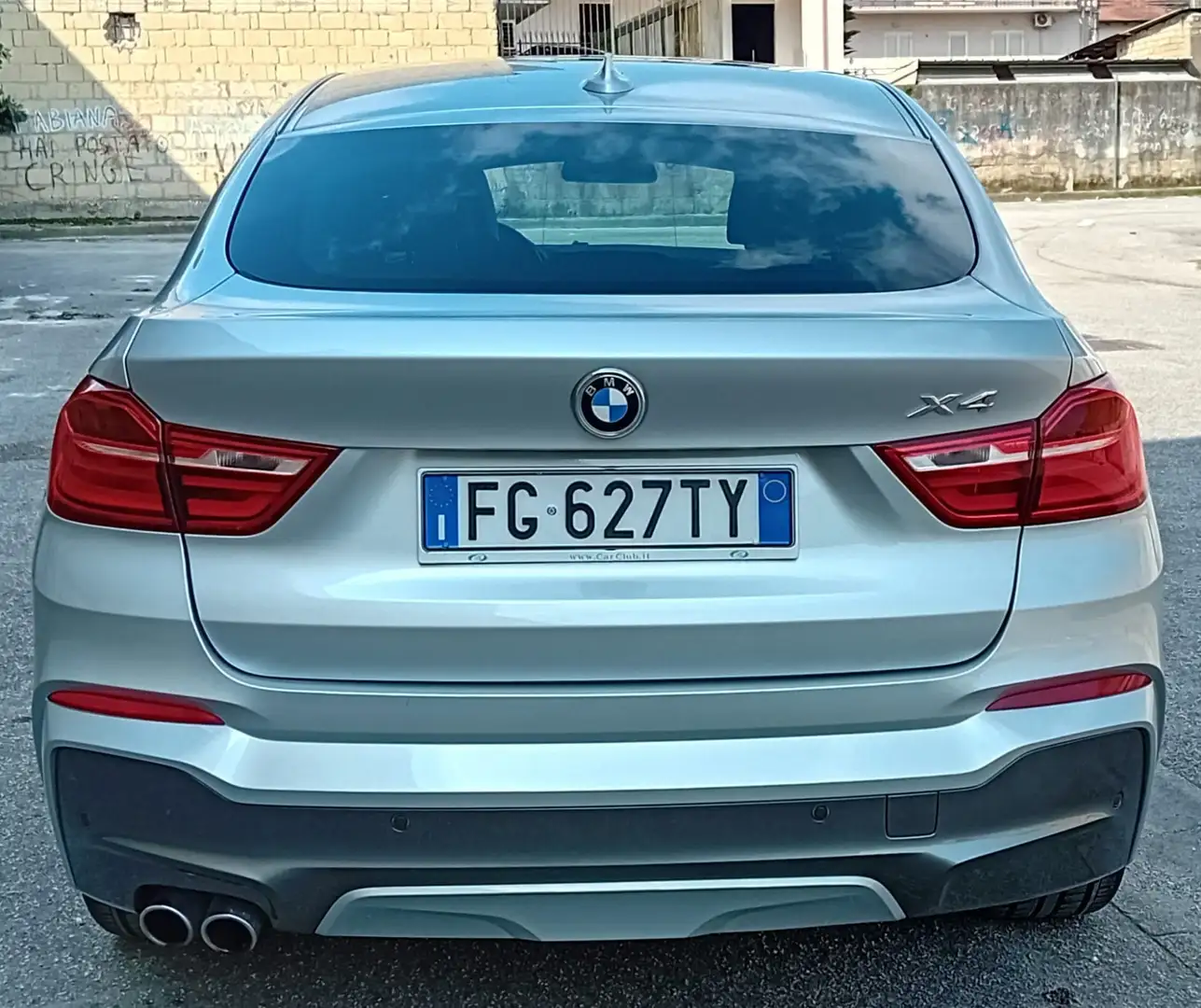 BMW X4 BMW X4 XDRIVE M-SPORT 3.0D 249CV 2017 PERFETTA Argento - 2