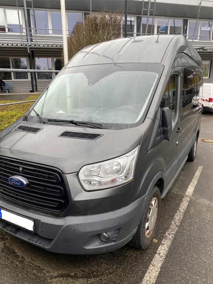 Ford Transit Transit 350 L3H3 VA Trend, 9 Sitze 1.Hd, Navi, ACC Grau - 1