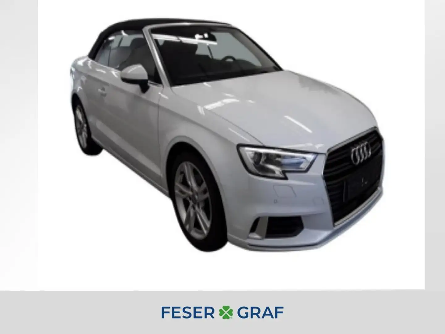 Audi A3 Cabriolet 1.5 TFSI35 DSG sport ACC*DAB+*RearView*S Blanc - 1